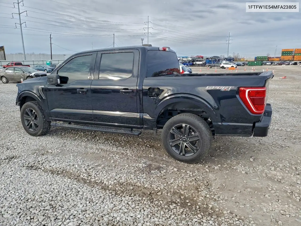 1FTFW1E54MFA23805 2021 Ford F150 Supercrew