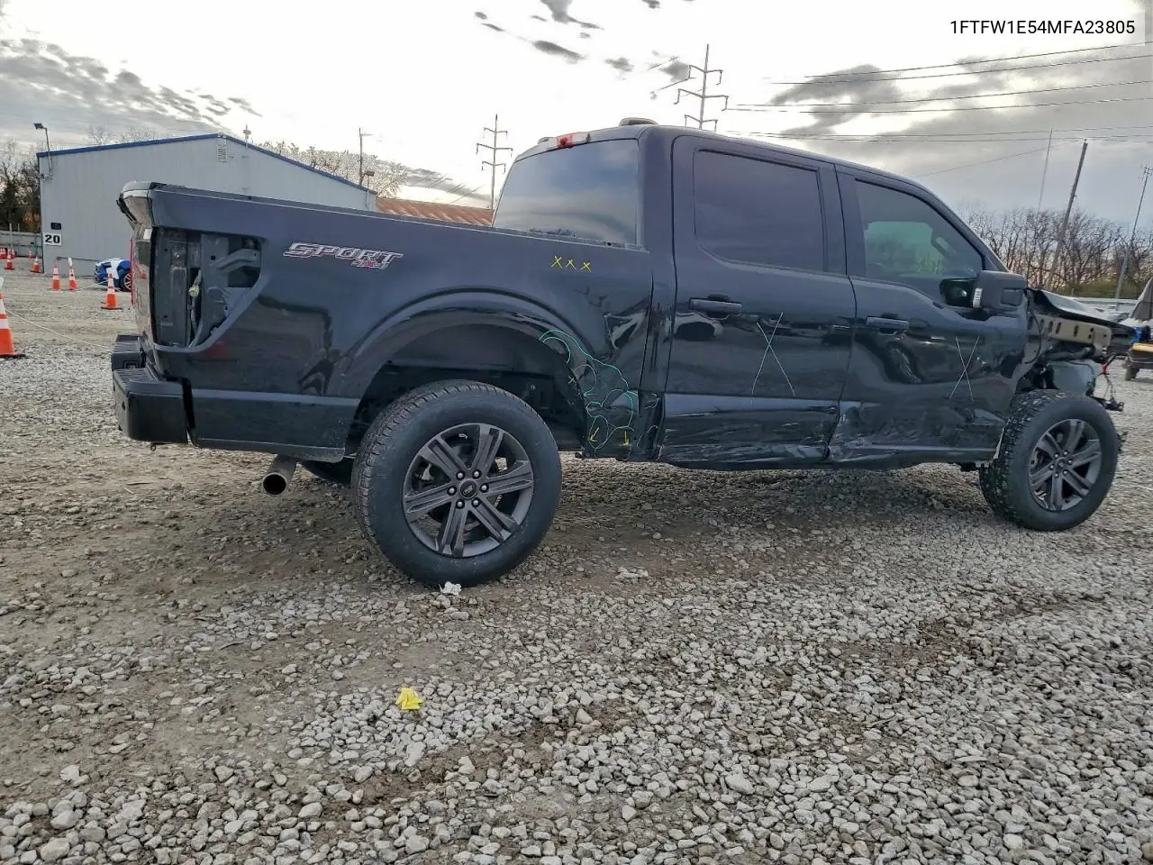 1FTFW1E54MFA23805 2021 Ford F150 Supercrew