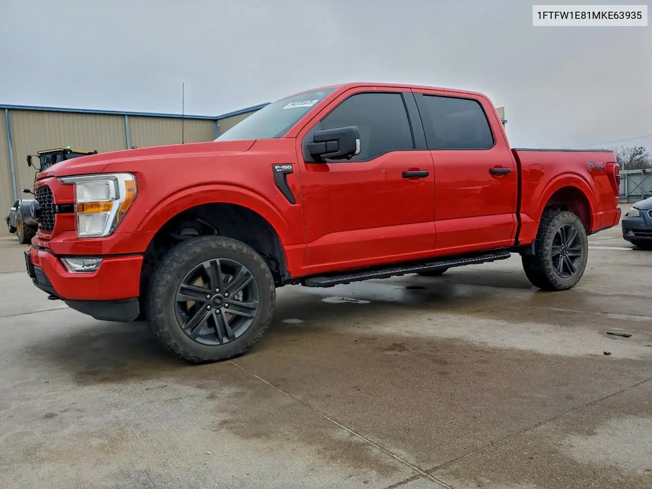 1FTFW1E81MKE63935 2021 Ford F150 Supercrew