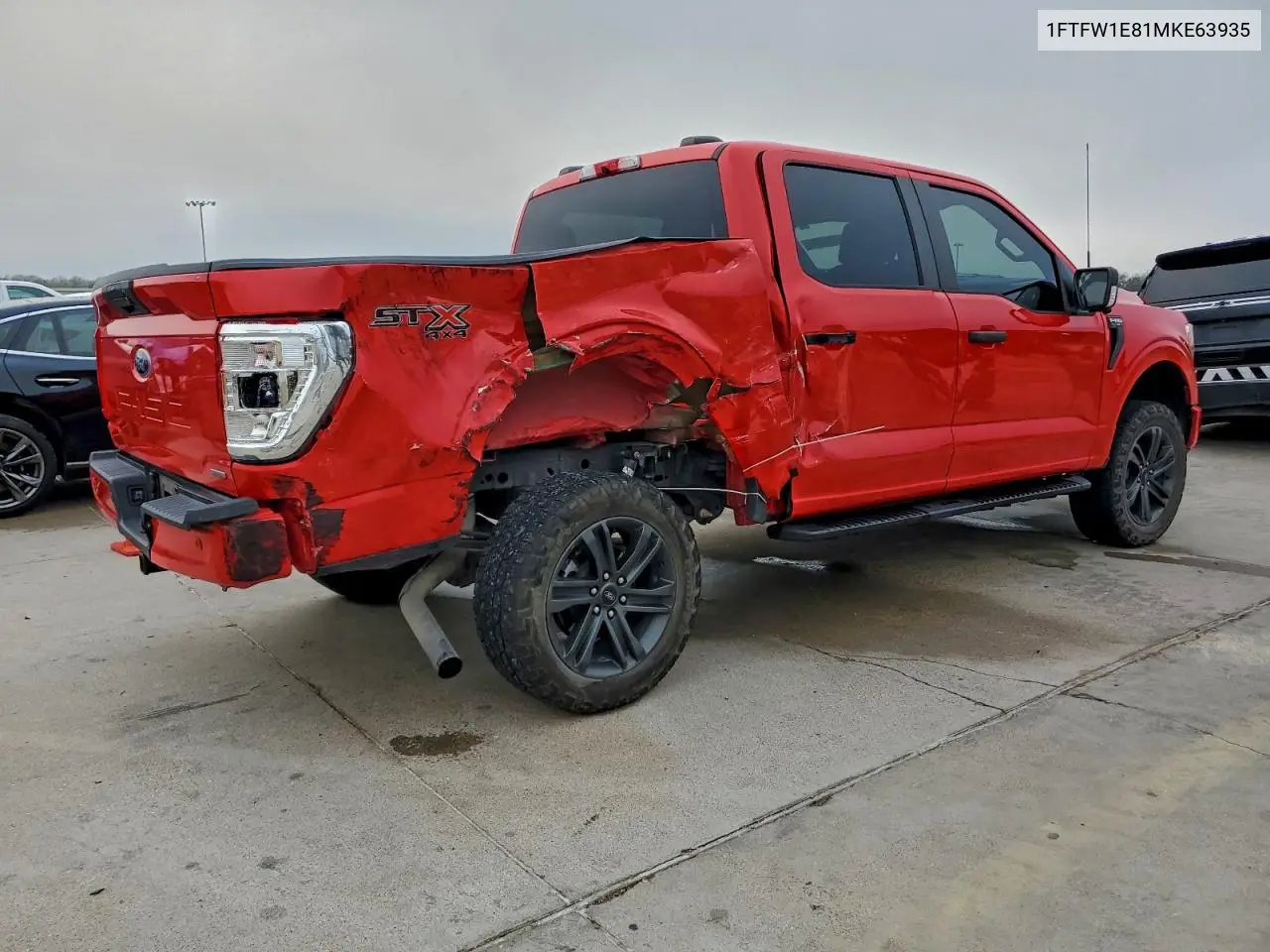 1FTFW1E81MKE63935 2021 Ford F150 Supercrew