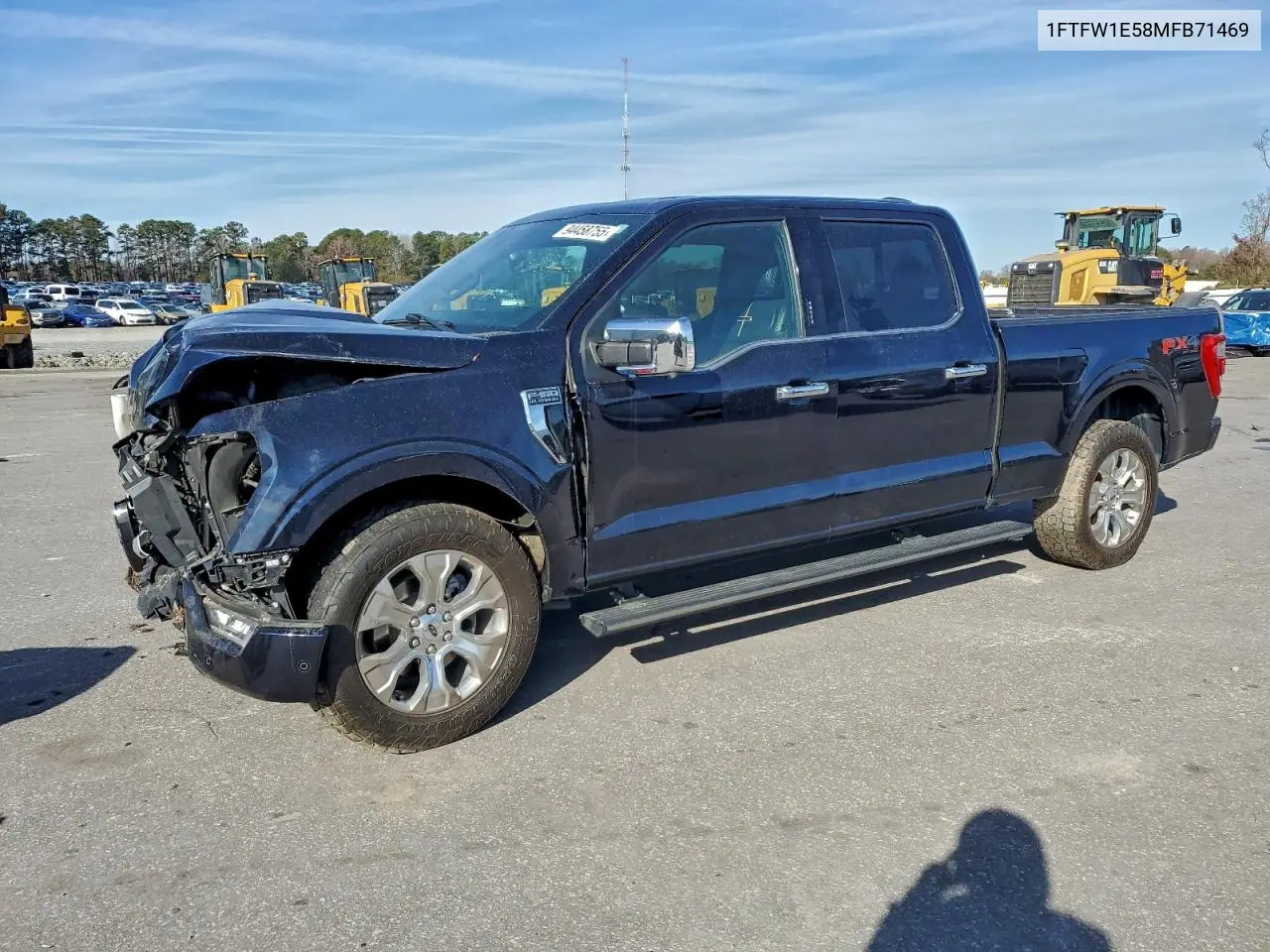 1FTFW1E58MFB71469 2021 Ford F150 Supercrew