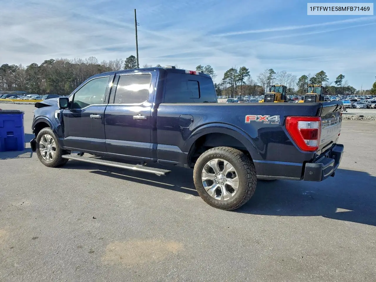 1FTFW1E58MFB71469 2021 Ford F150 Supercrew