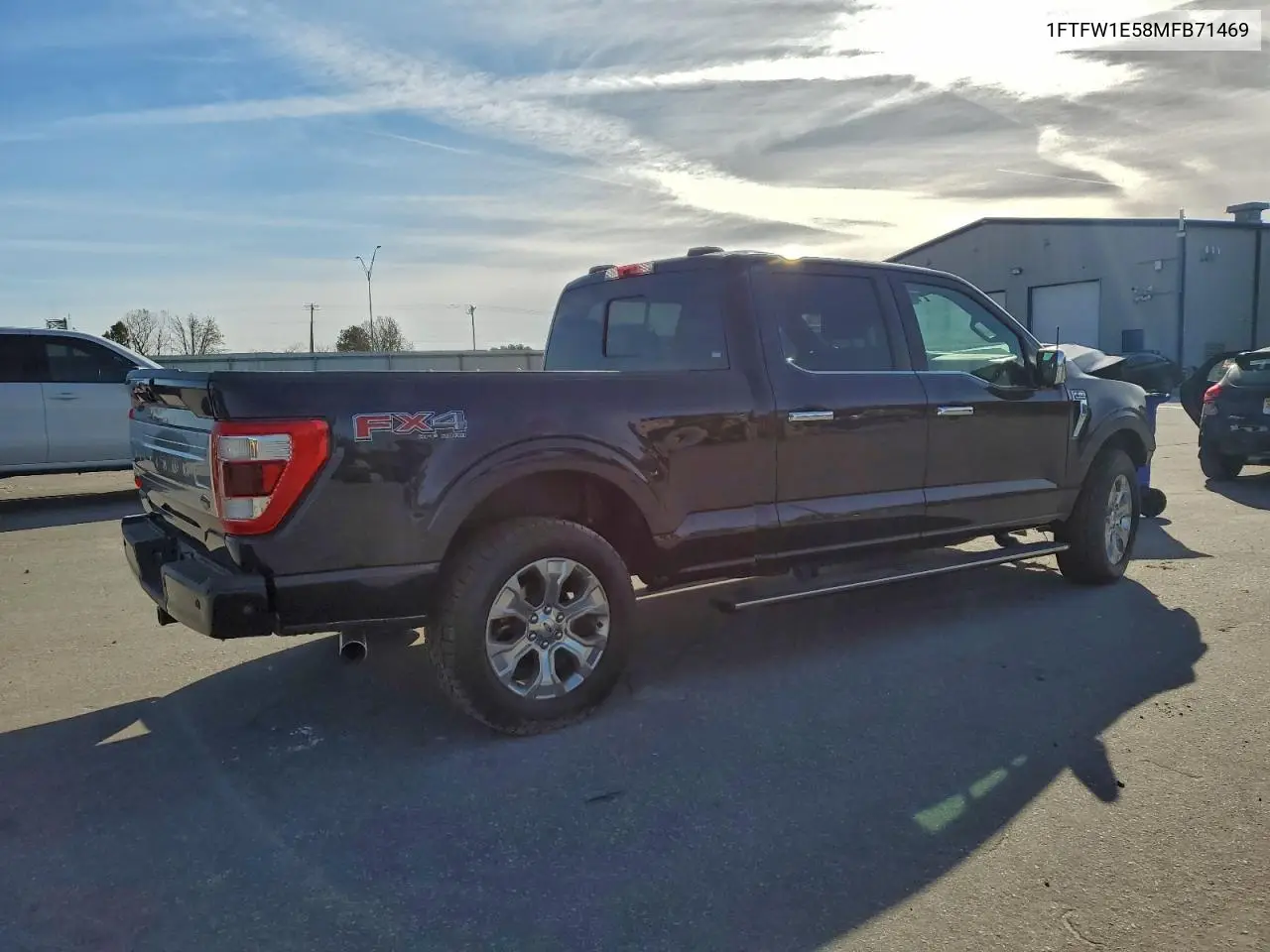 1FTFW1E58MFB71469 2021 Ford F150 Supercrew