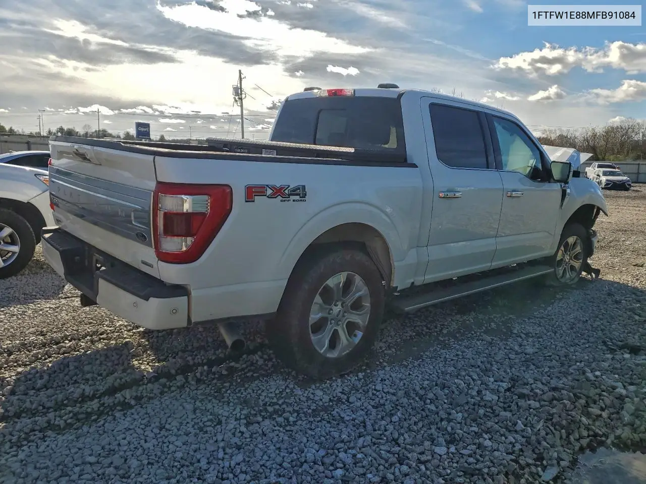 1FTFW1E88MFB91084 2021 Ford F150 Supercrew