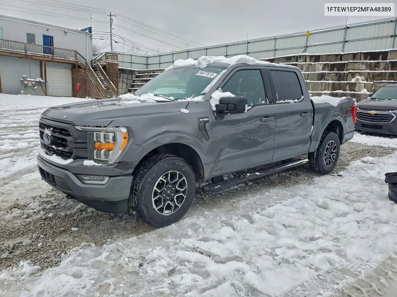 1FTEW1EP2MFA48389 2021 Ford F150 Supercrew