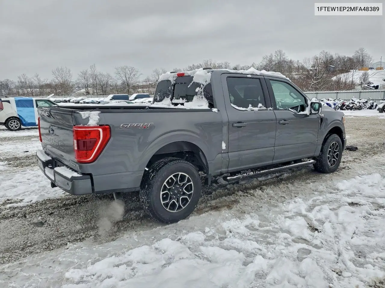 1FTEW1EP2MFA48389 2021 Ford F150 Supercrew