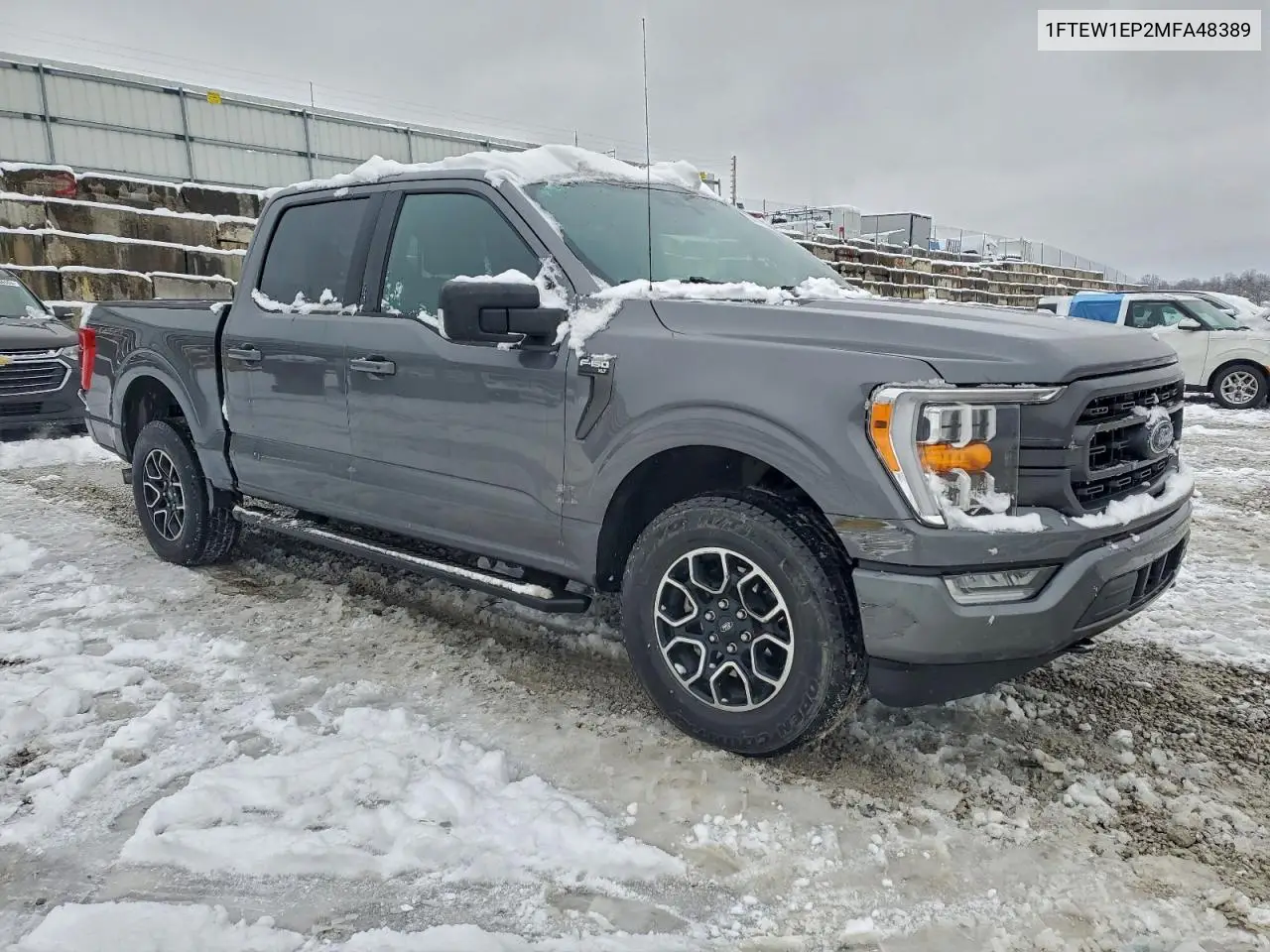 1FTEW1EP2MFA48389 2021 Ford F150 Supercrew