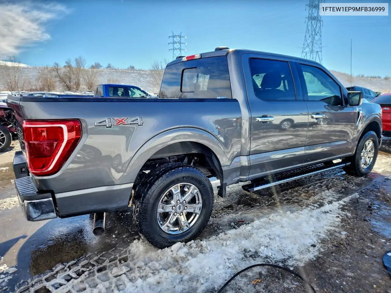 1FTEW1EP9MFB36999 2021 Ford F150 Supercrew