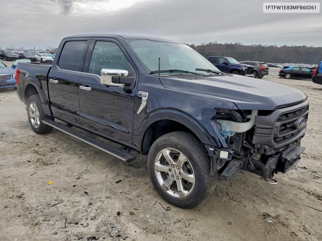 1FTFW1E83MFB60261 2021 Ford F150 Supercrew