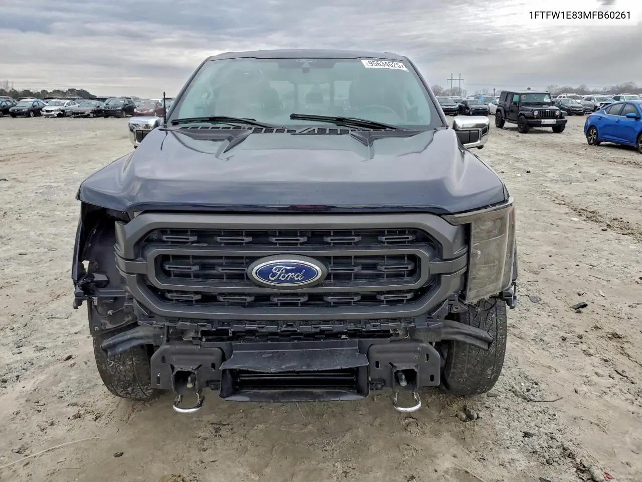 1FTFW1E83MFB60261 2021 Ford F150 Supercrew