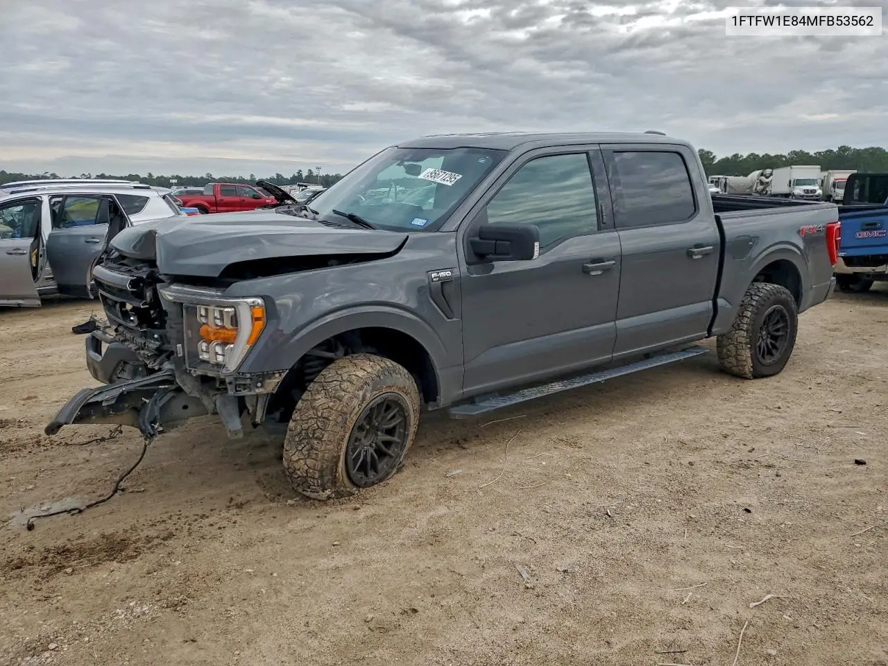 1FTFW1E84MFB53562 2021 Ford F150 Supercrew