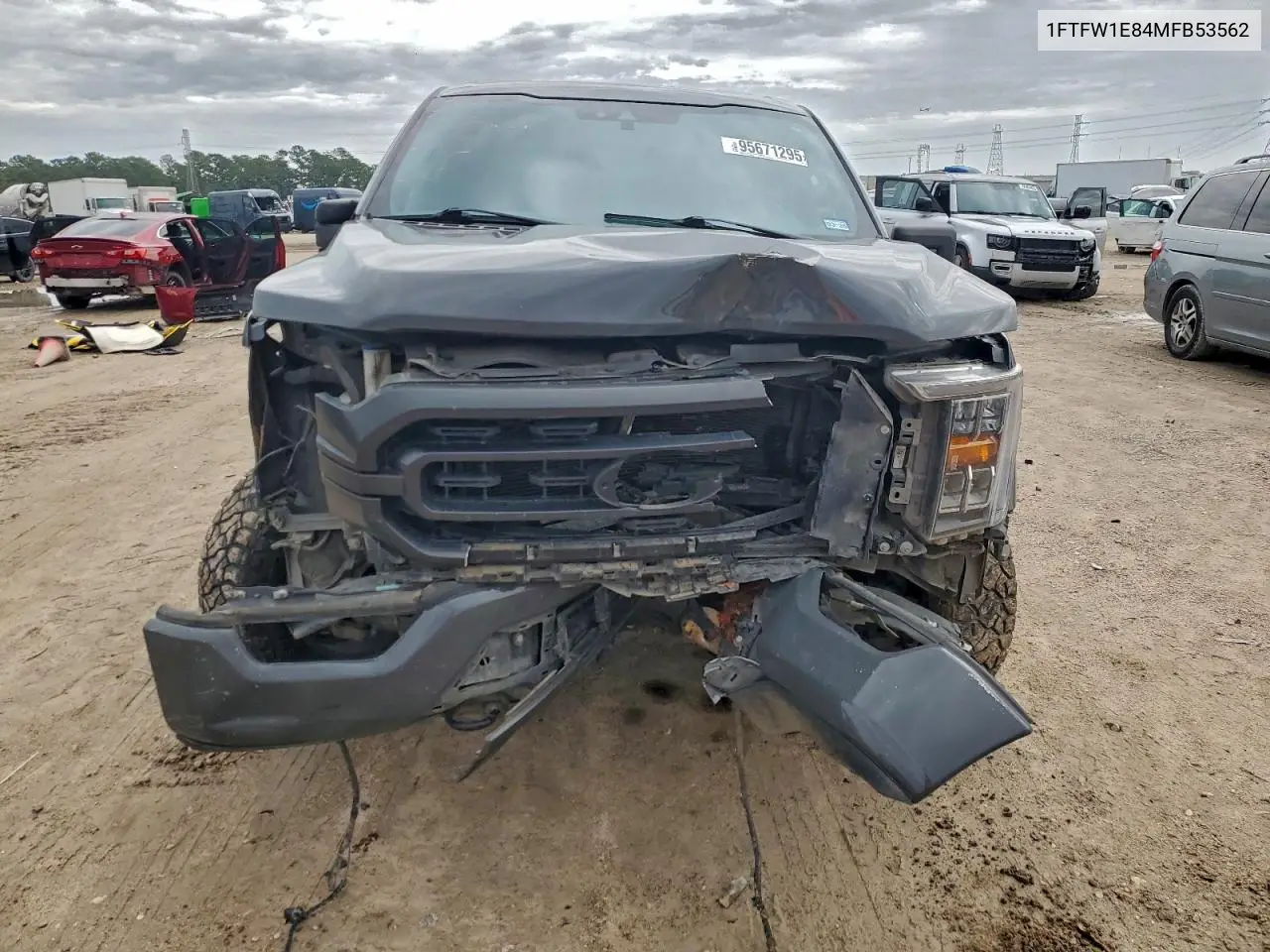 1FTFW1E84MFB53562 2021 Ford F150 Supercrew