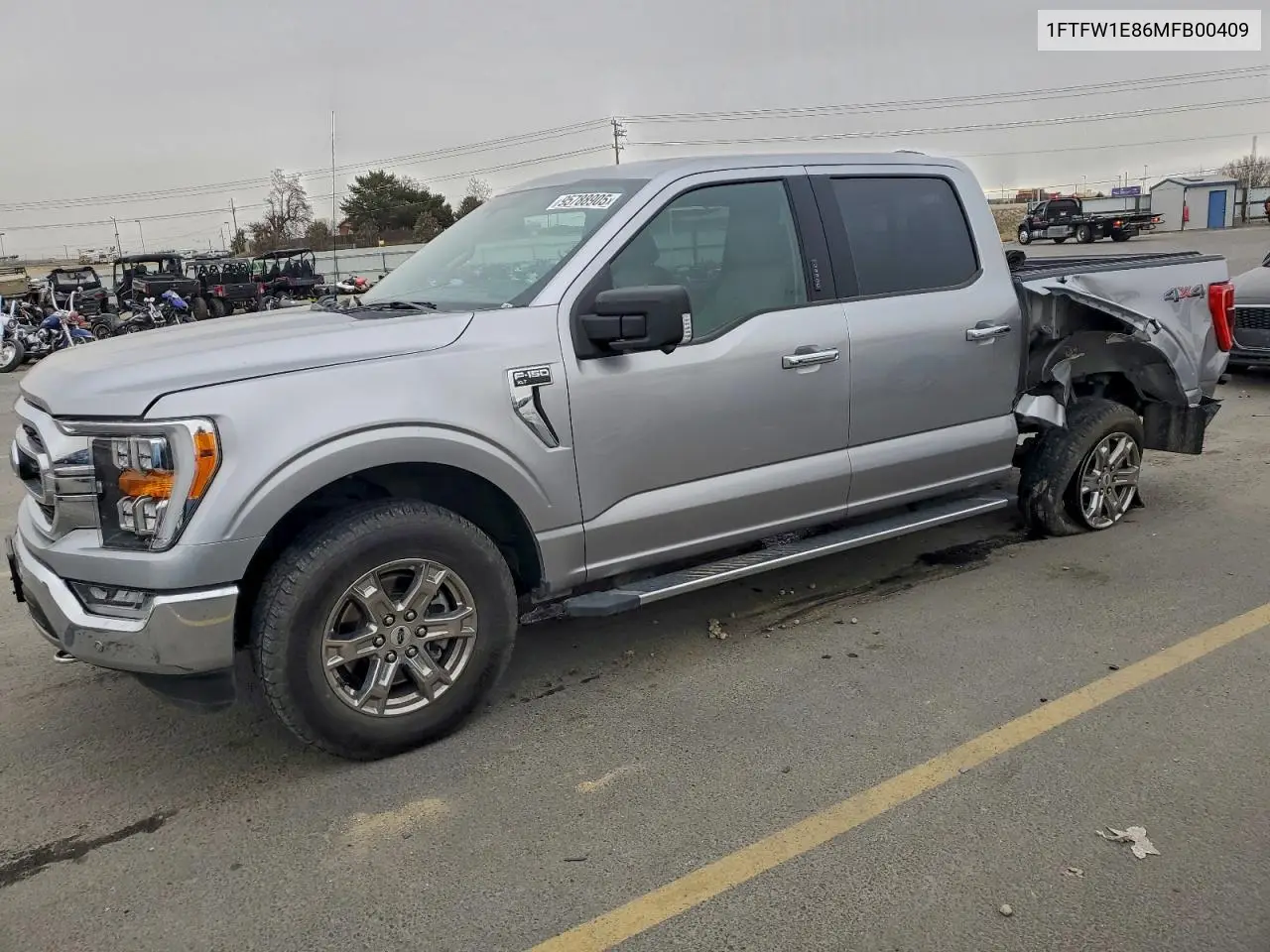 1FTFW1E86MFB00409 2021 Ford F150 Supercrew