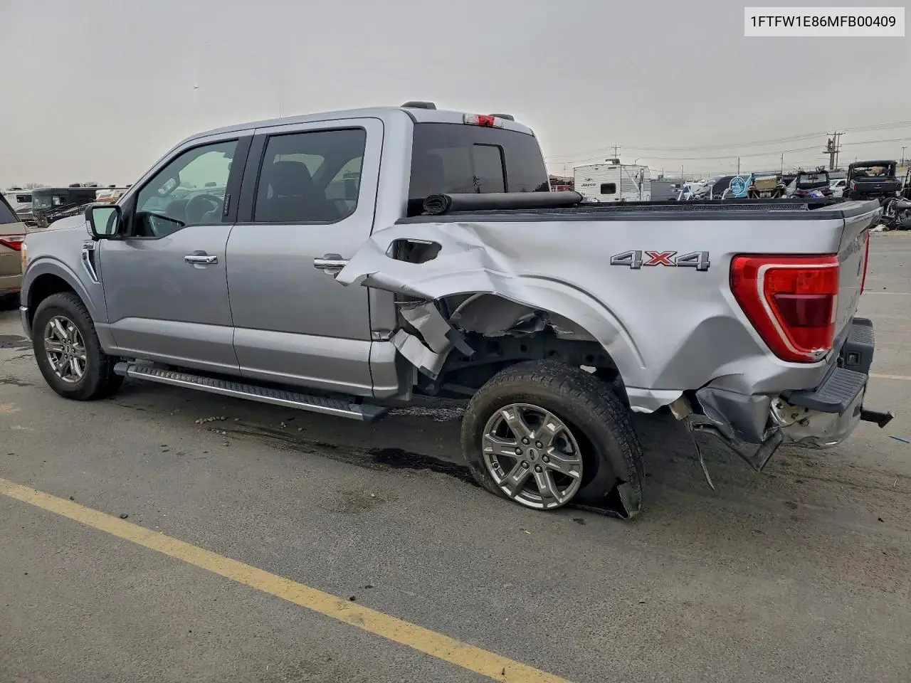 1FTFW1E86MFB00409 2021 Ford F150 Supercrew