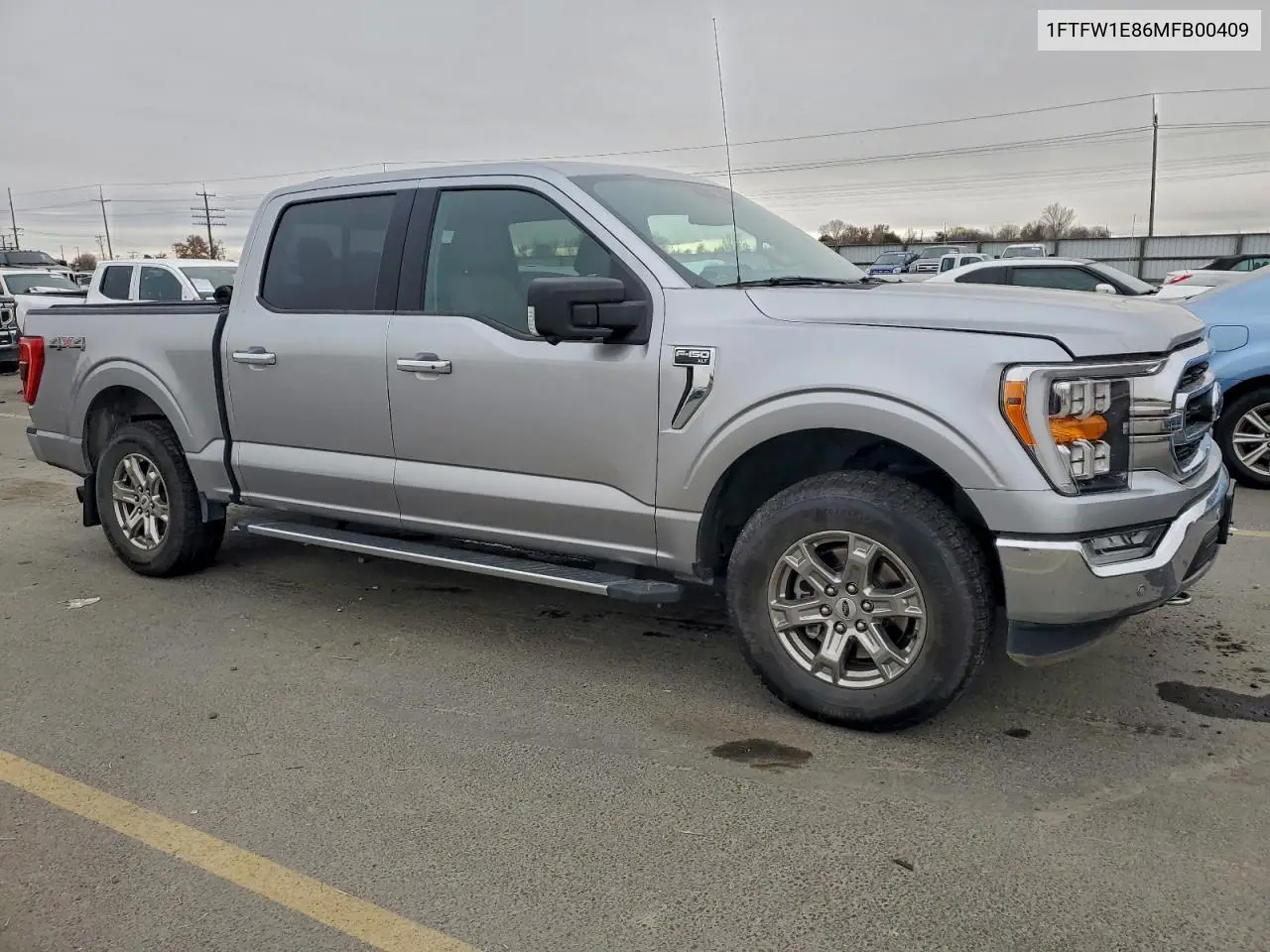 1FTFW1E86MFB00409 2021 Ford F150 Supercrew