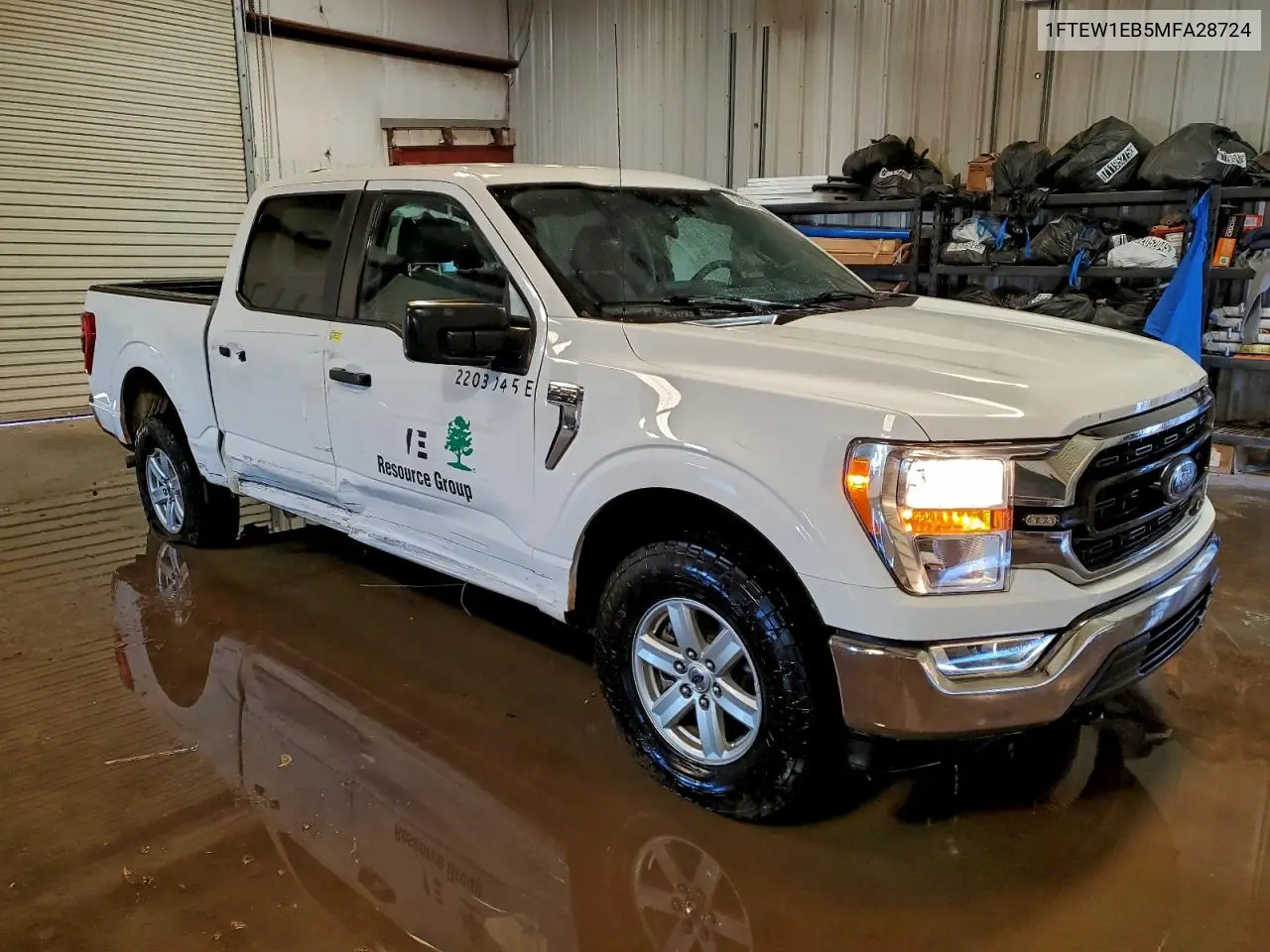 1FTEW1EB5MFA28724 2021 Ford F150 Supercrew