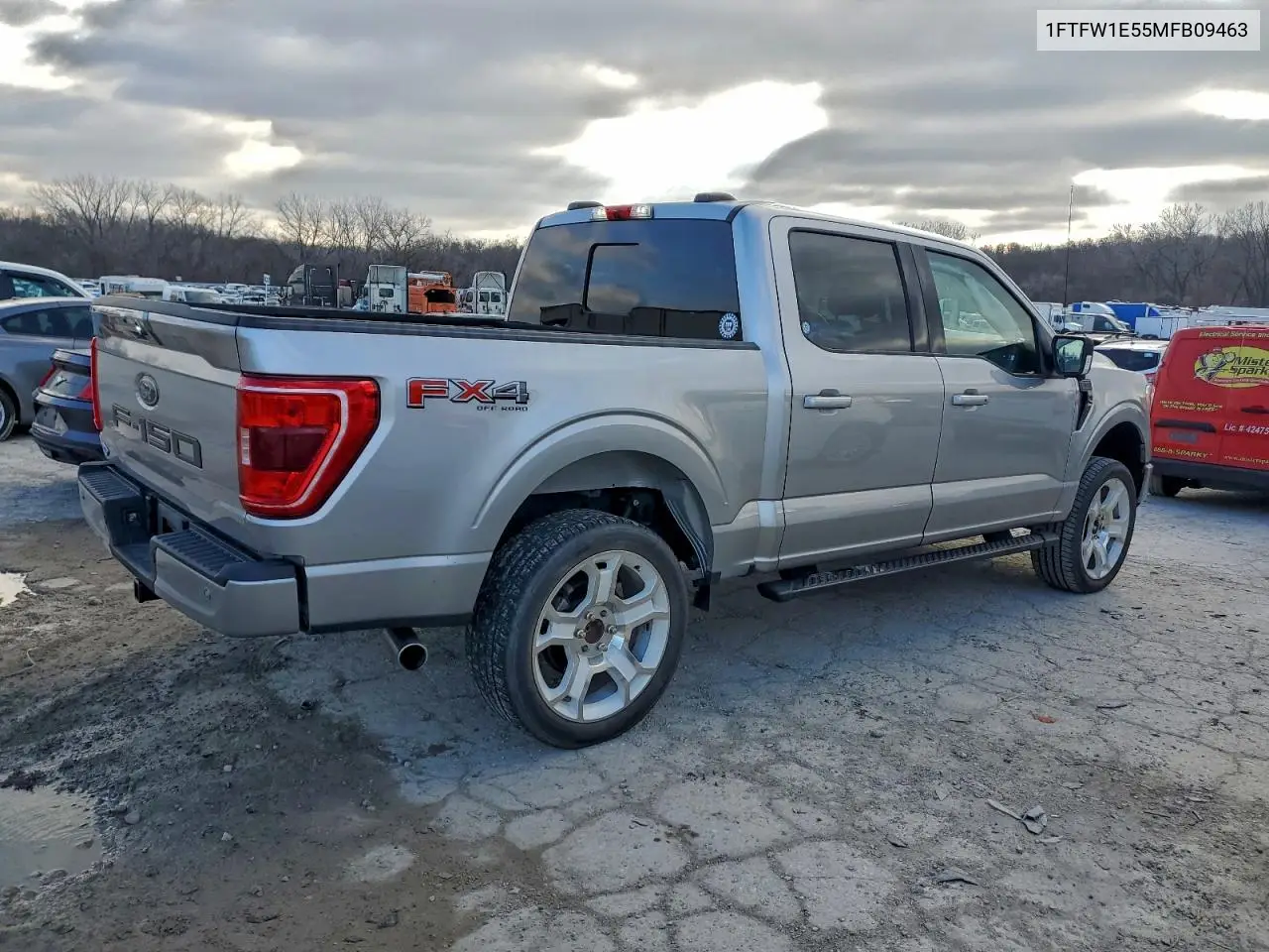 1FTFW1E55MFB09463 2021 Ford F150 Supercrew