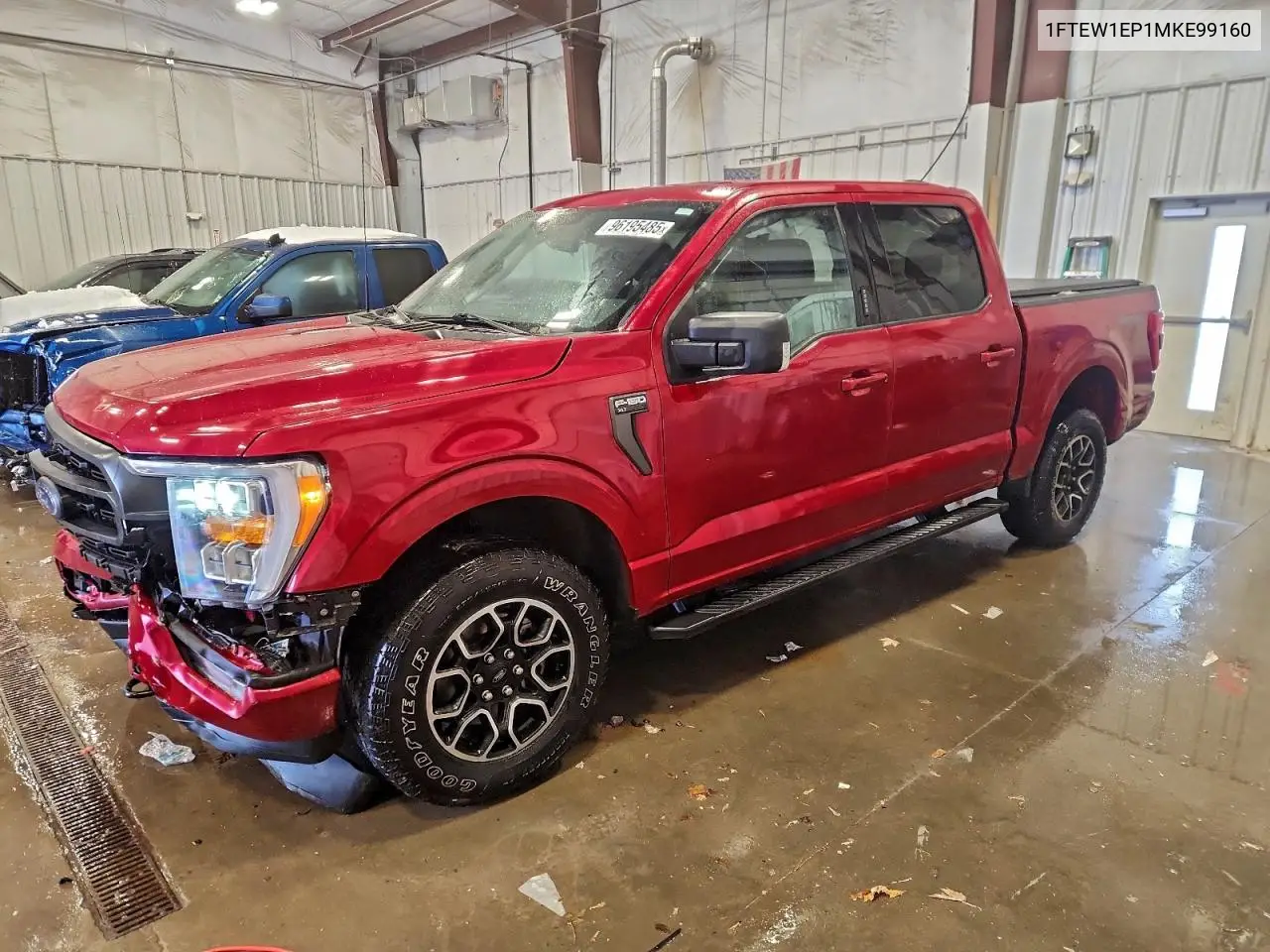 1FTEW1EP1MKE99160 2021 Ford F150 Supercrew