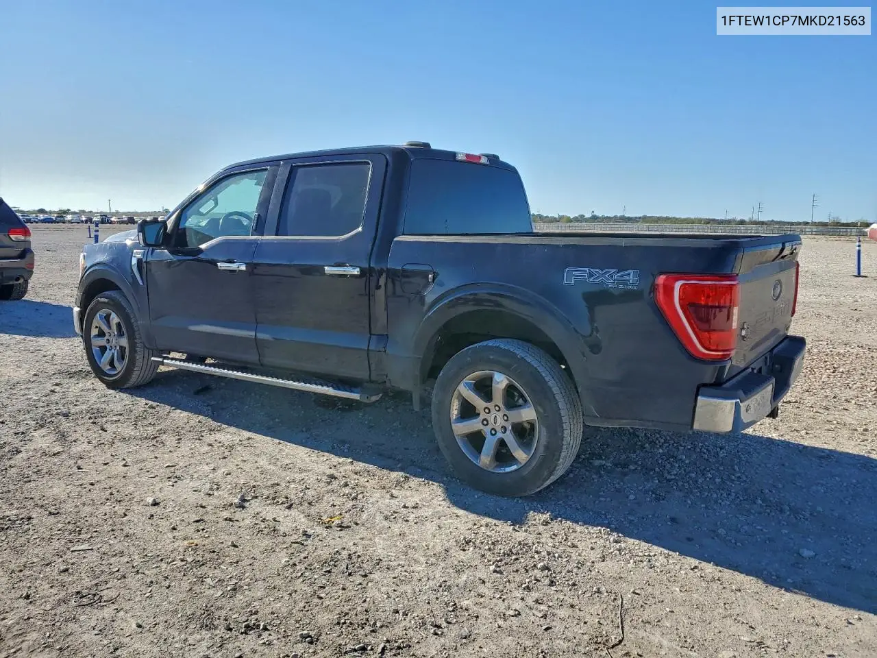 1FTEW1CP7MKD21563 2021 Ford F150 Supercrew