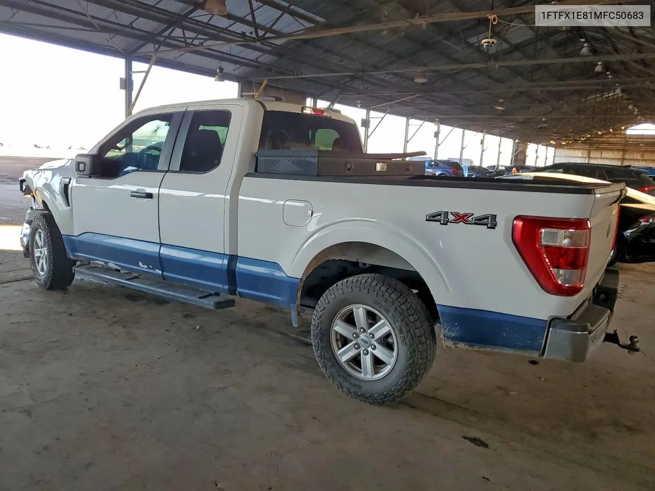 1FTFX1E81MFC50683 2021 Ford F150 Super Cab