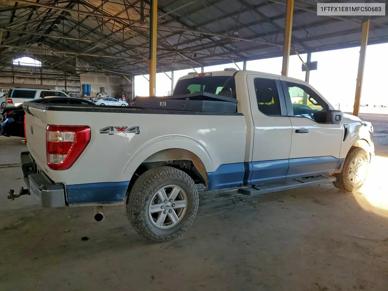 1FTFX1E81MFC50683 2021 Ford F150 Super Cab