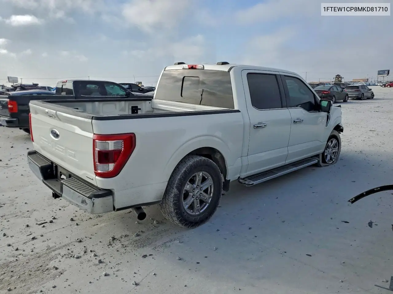 1FTEW1CP8MKD81710 2021 Ford F150 Supercrew