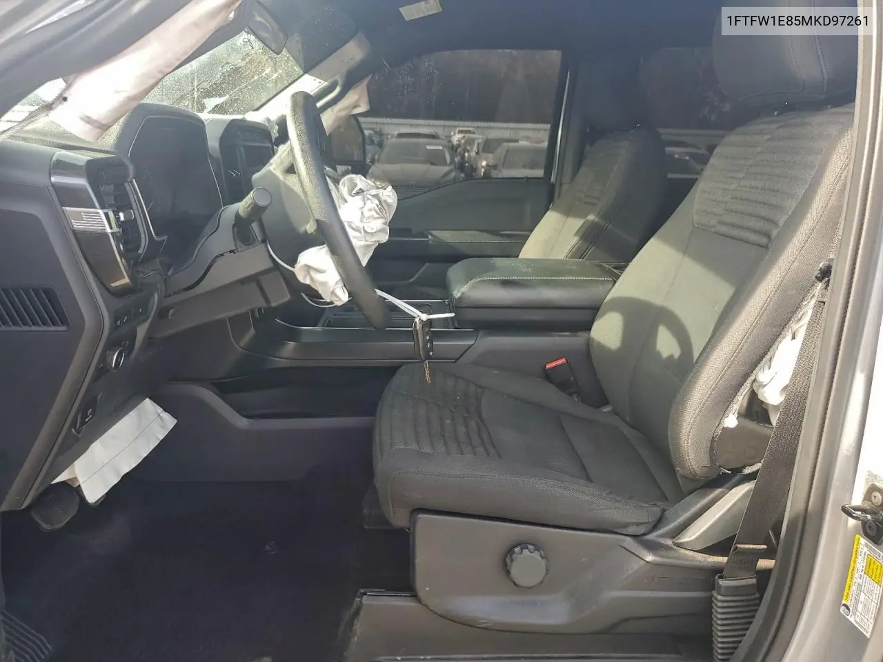 1FTFW1E85MKD97261 2021 Ford F150 Supercrew