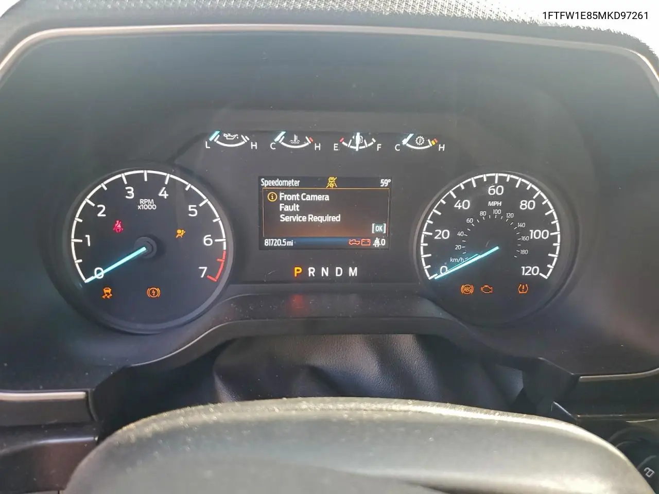 1FTFW1E85MKD97261 2021 Ford F150 Supercrew