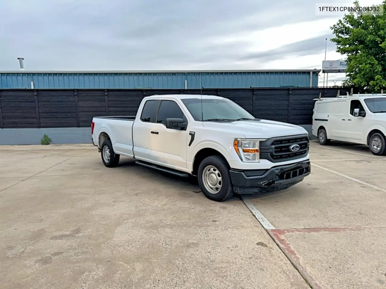 1FTEX1CP8NKD84332 2022 Ford F150 Super Cab