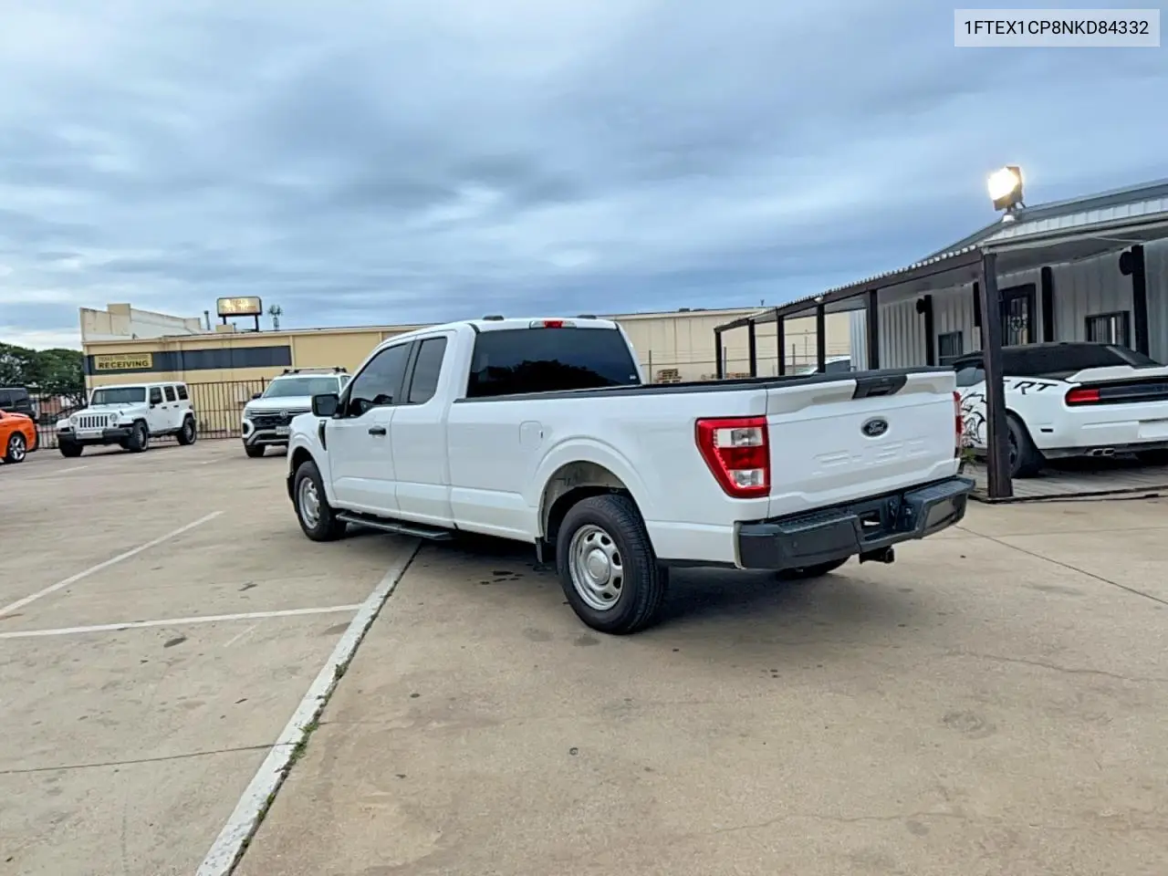 1FTEX1CP8NKD84332 2022 Ford F150 Super Cab