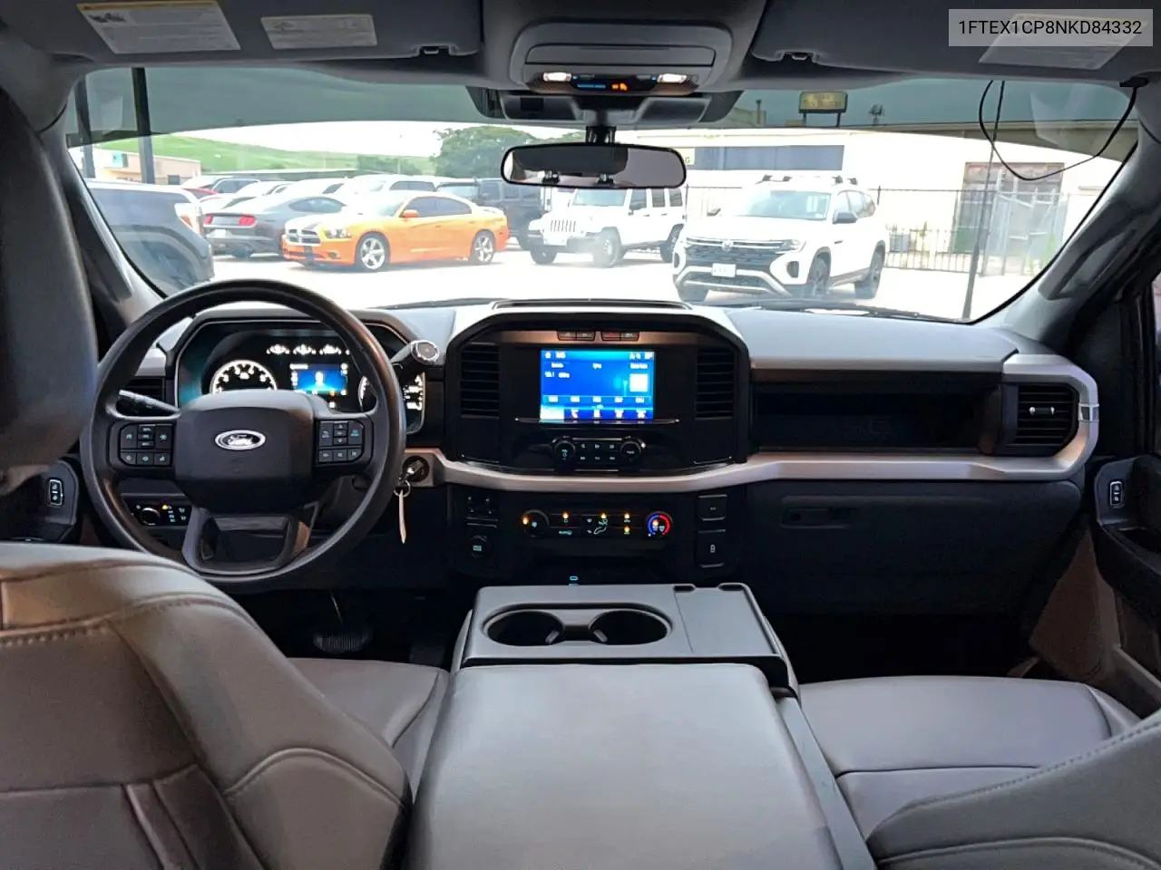 1FTEX1CP8NKD84332 2022 Ford F150 Super Cab