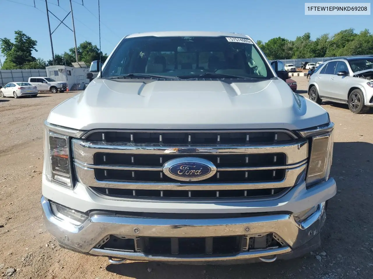 1FTEW1EP9NKD69208 2022 Ford F150 Supercrew