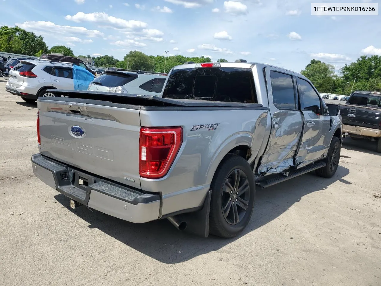 1FTEW1EP9NKD16766 2022 Ford F150 Supercrew