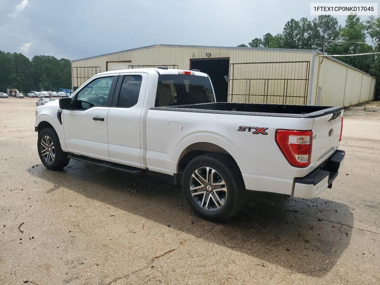 1FTEX1CP0NKD17045 2022 Ford F150 Super Cab