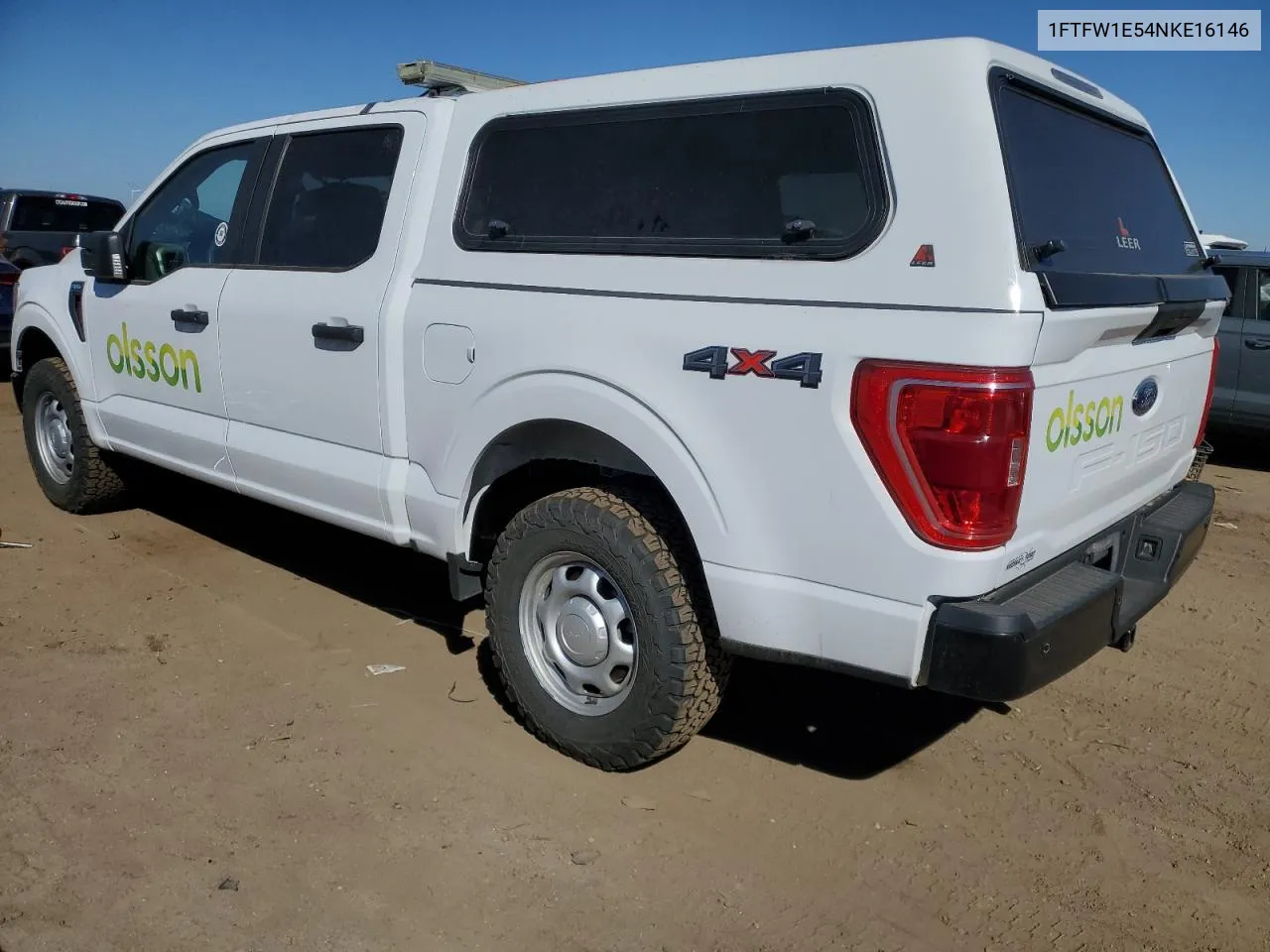 2022 Ford F150 Supercrew VIN: 1FTFW1E54NKE16146 Lot: 71412024