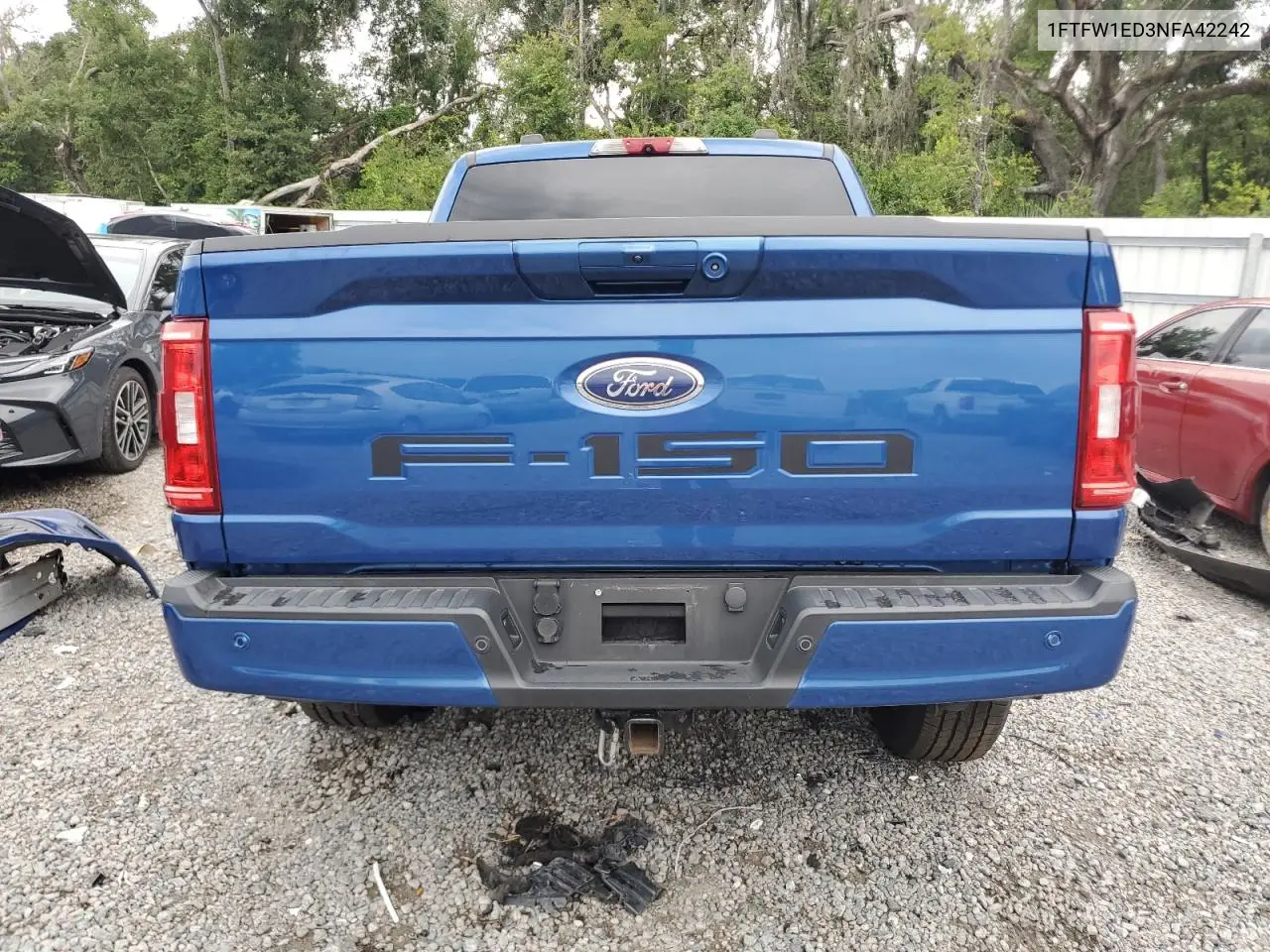 1FTFW1ED3NFA42242 2022 Ford F150 Supercrew