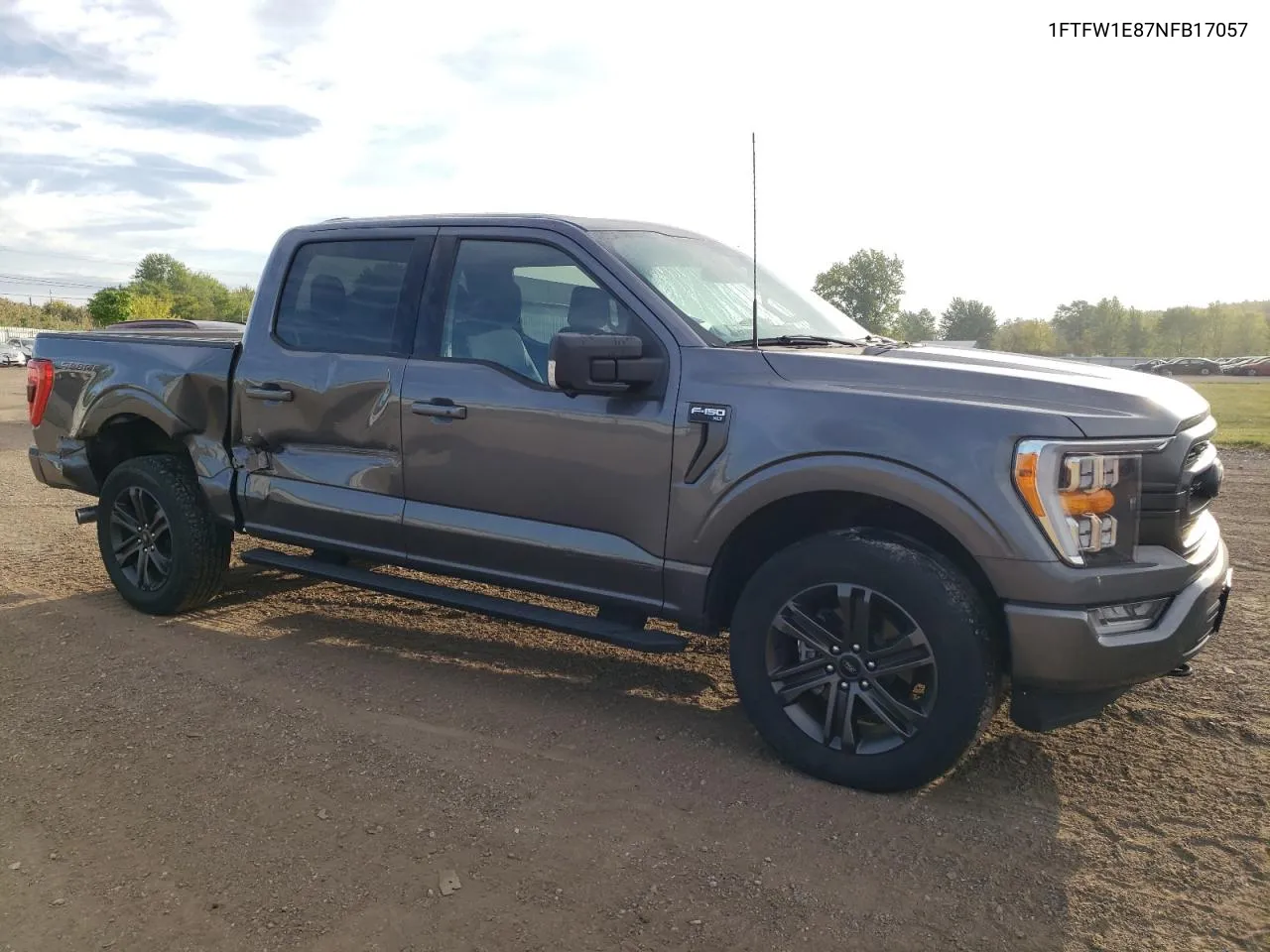 2022 Ford F150 Supercrew VIN: 1FTFW1E87NFB17057 Lot: 72046394