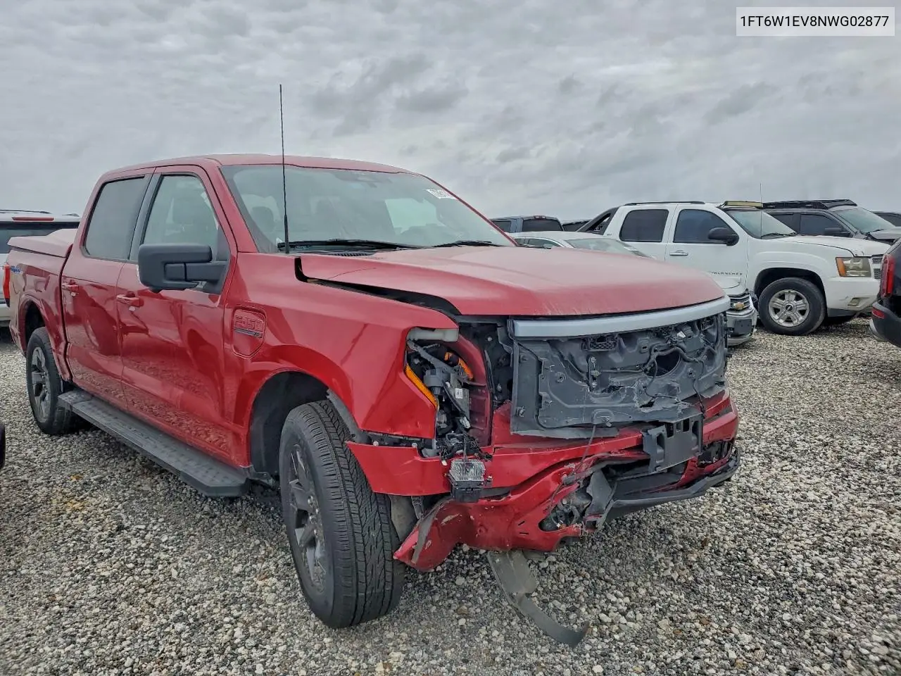 1FT6W1EV8NWG02877 2022 Ford F150 Lightning Pro