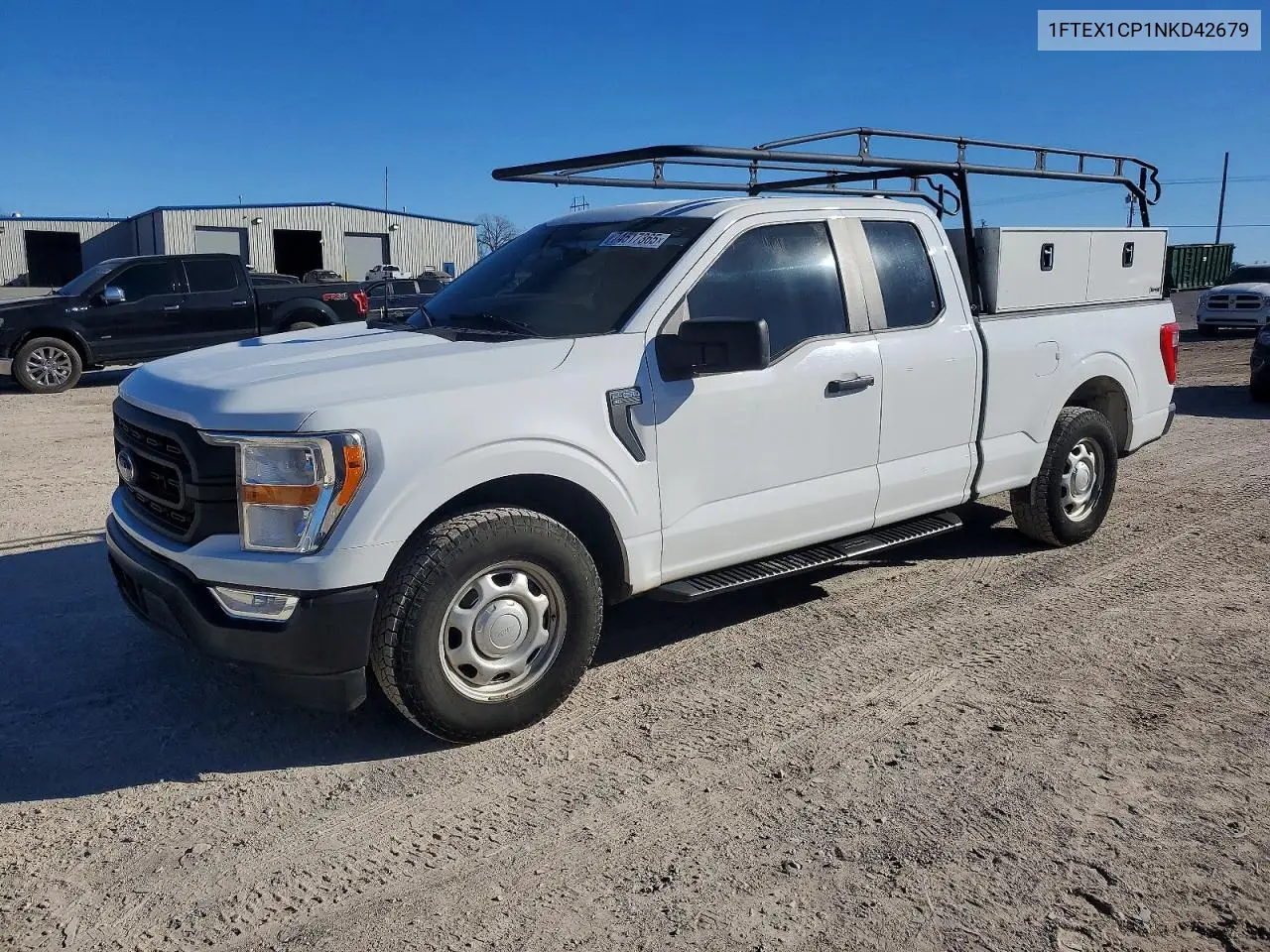 1FTEX1CP1NKD42679 2022 Ford F150 Super Cab