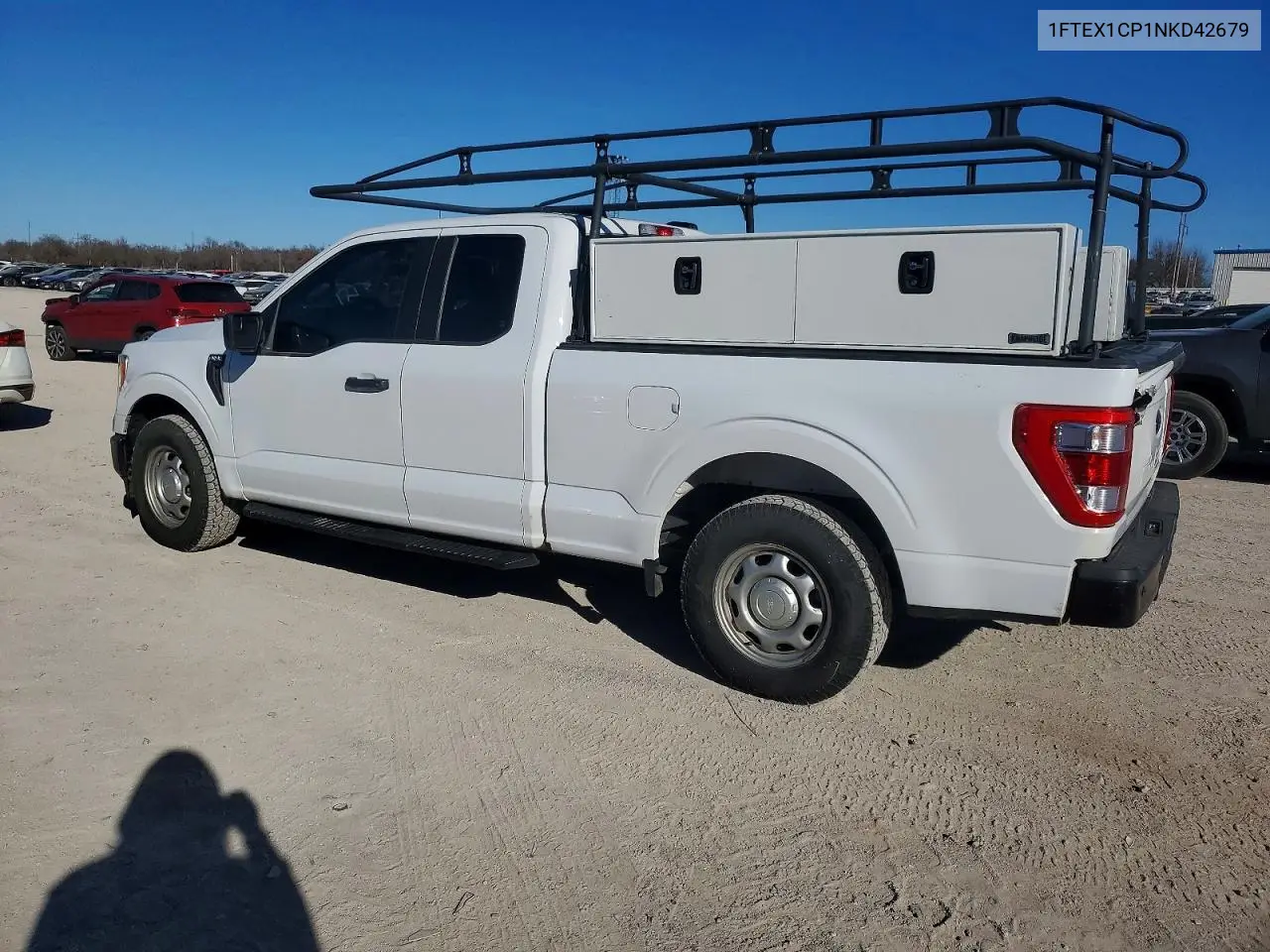 1FTEX1CP1NKD42679 2022 Ford F150 Super Cab
