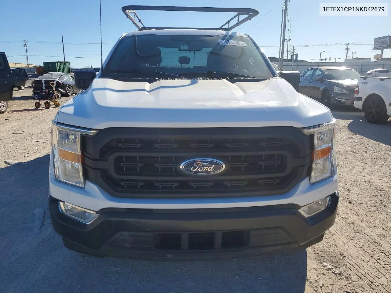 1FTEX1CP1NKD42679 2022 Ford F150 Super Cab