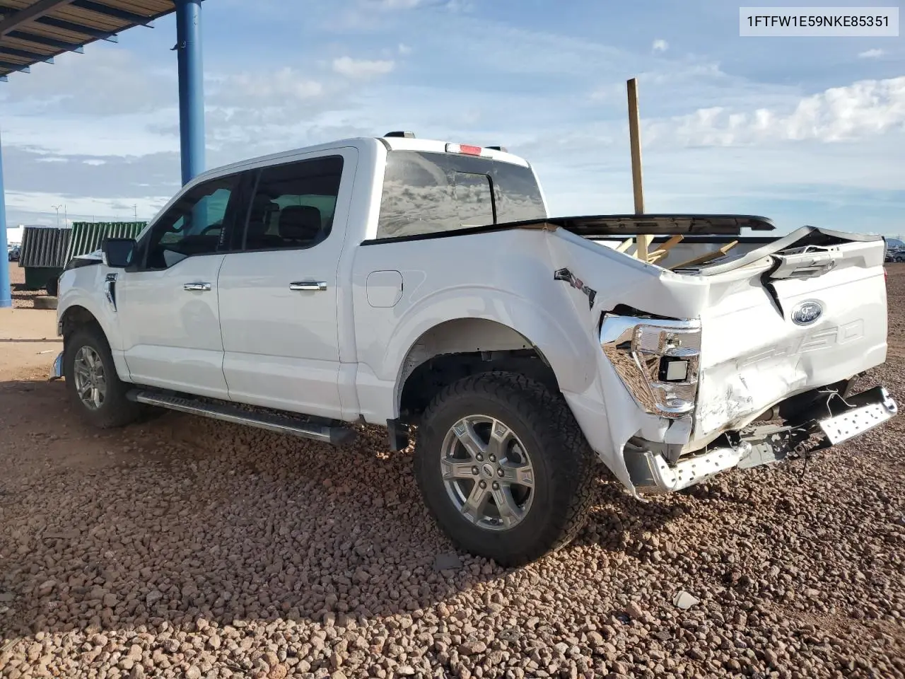 1FTFW1E59NKE85351 2022 Ford F150 Supercrew