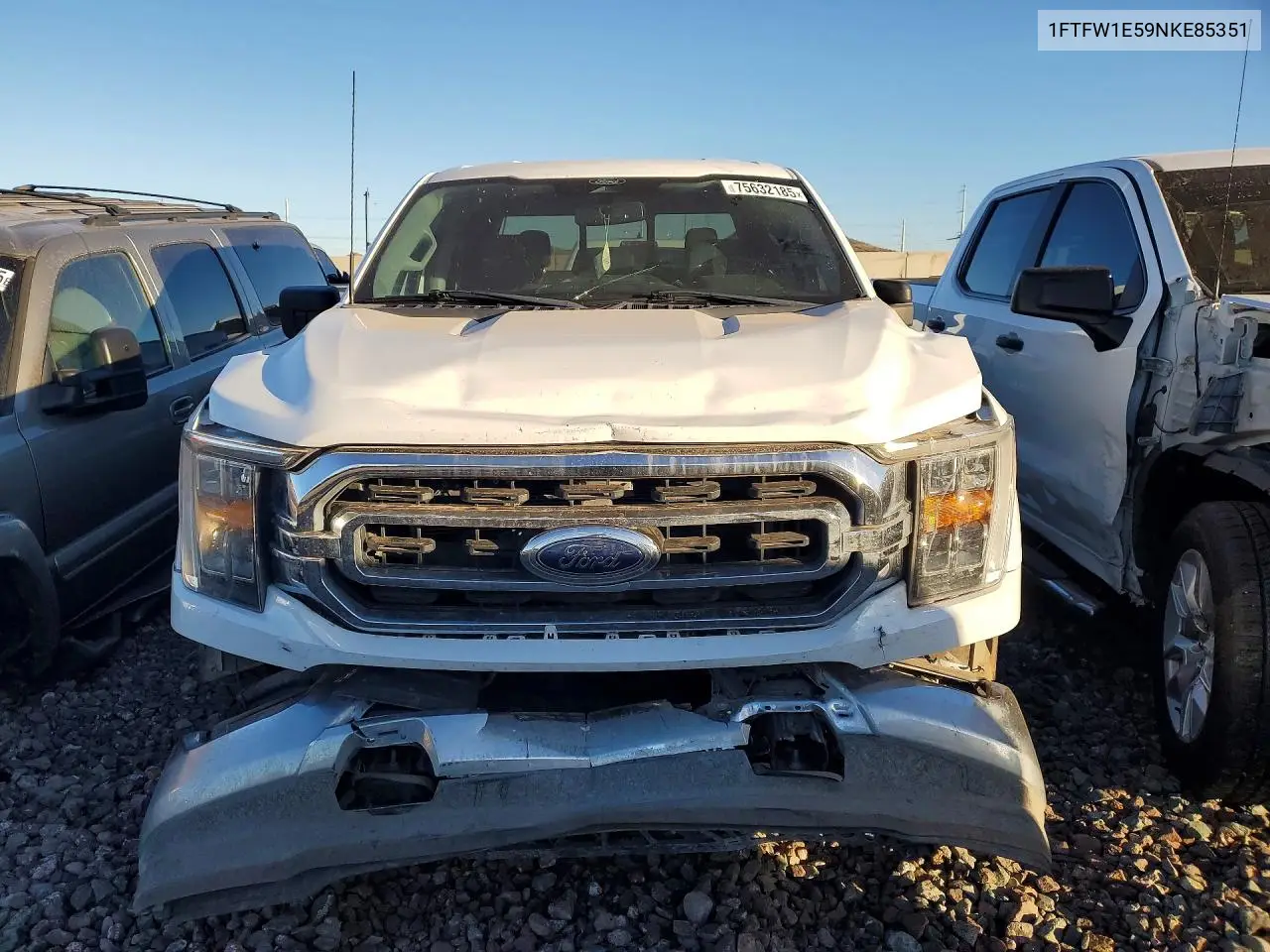 1FTFW1E59NKE85351 2022 Ford F150 Supercrew