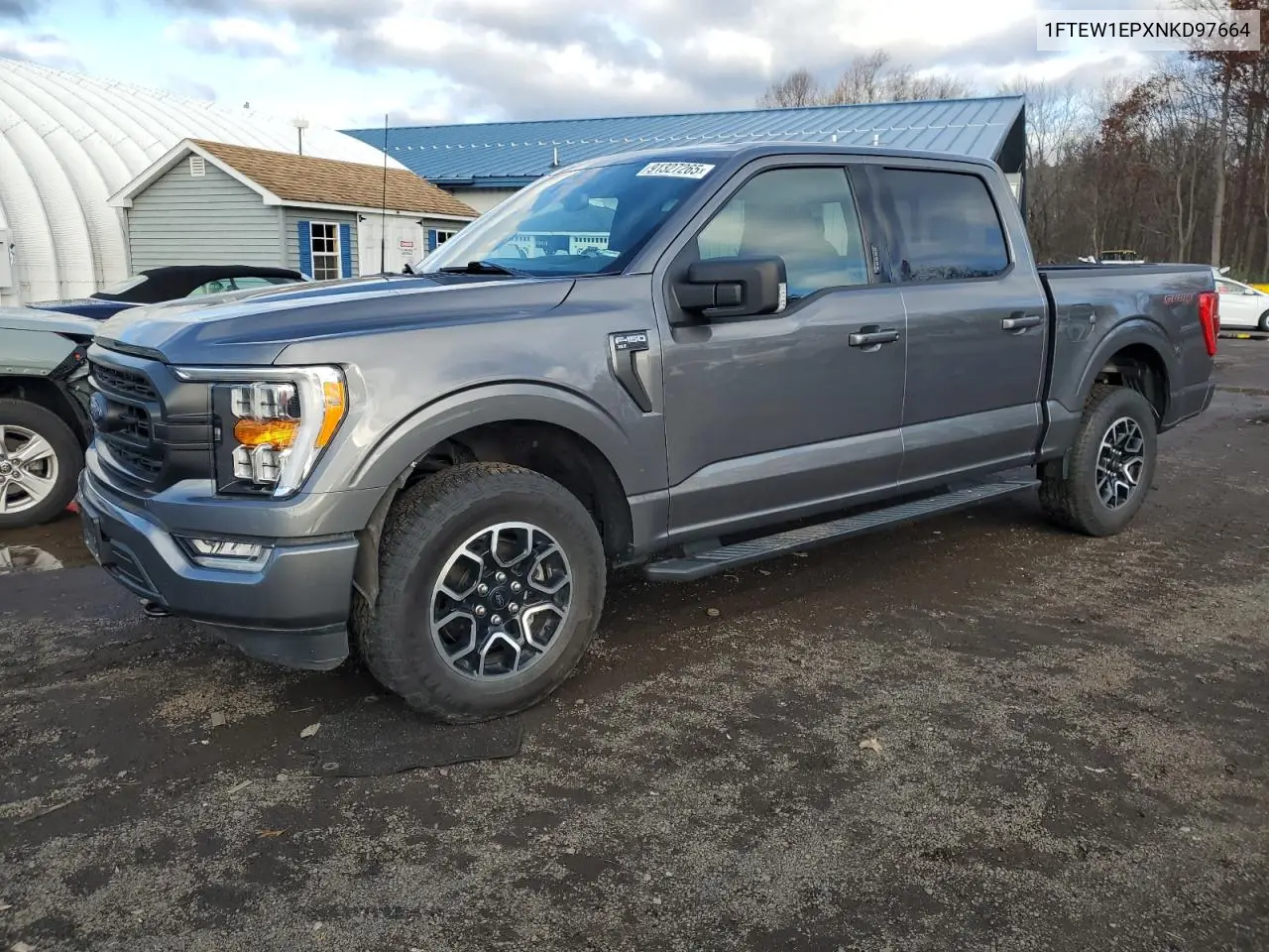 1FTEW1EPXNKD97664 2022 Ford F150 Supercrew