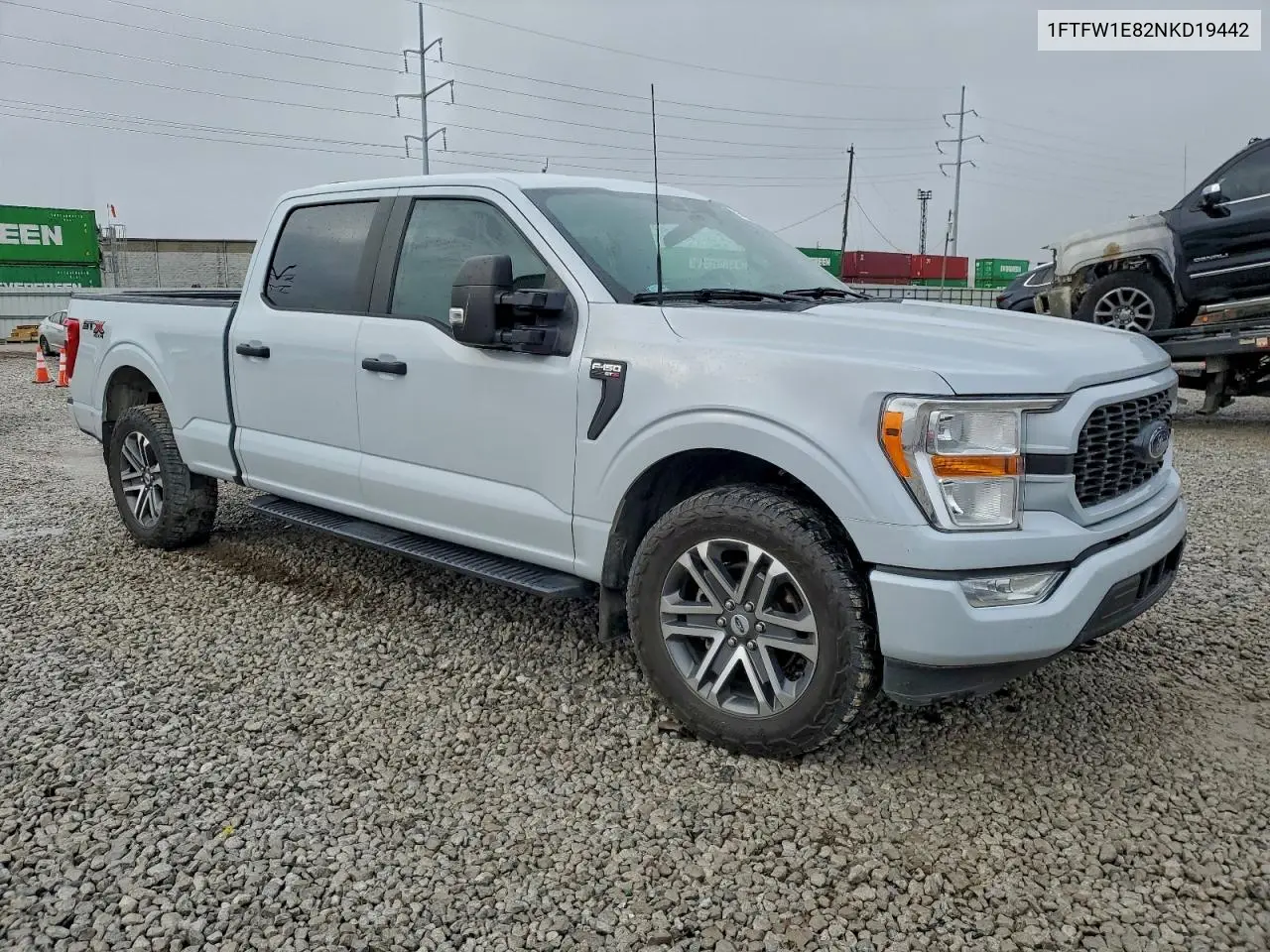1FTFW1E82NKD19442 2022 Ford F150 Supercrew
