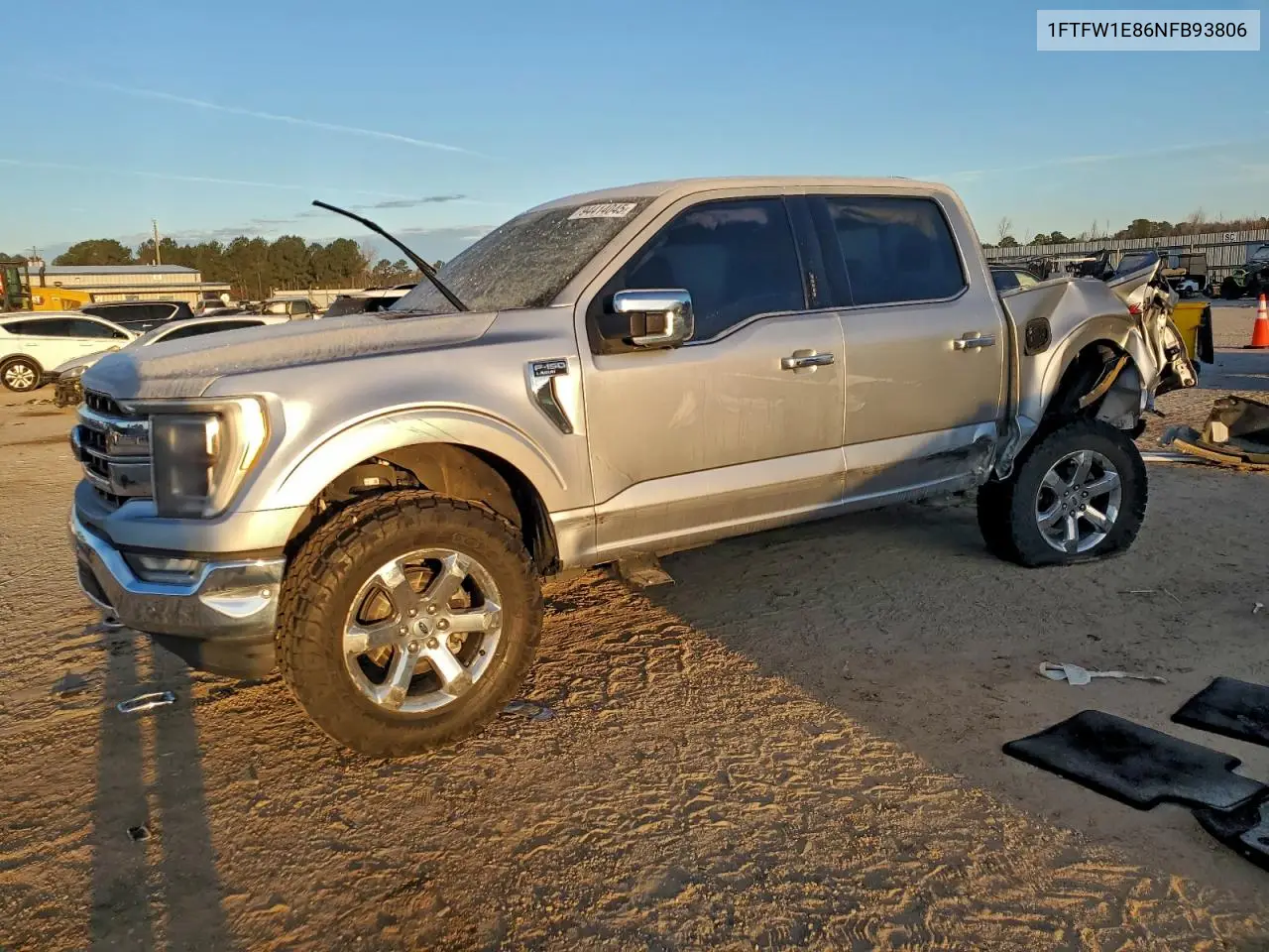 1FTFW1E86NFB93806 2022 Ford F150 Supercrew