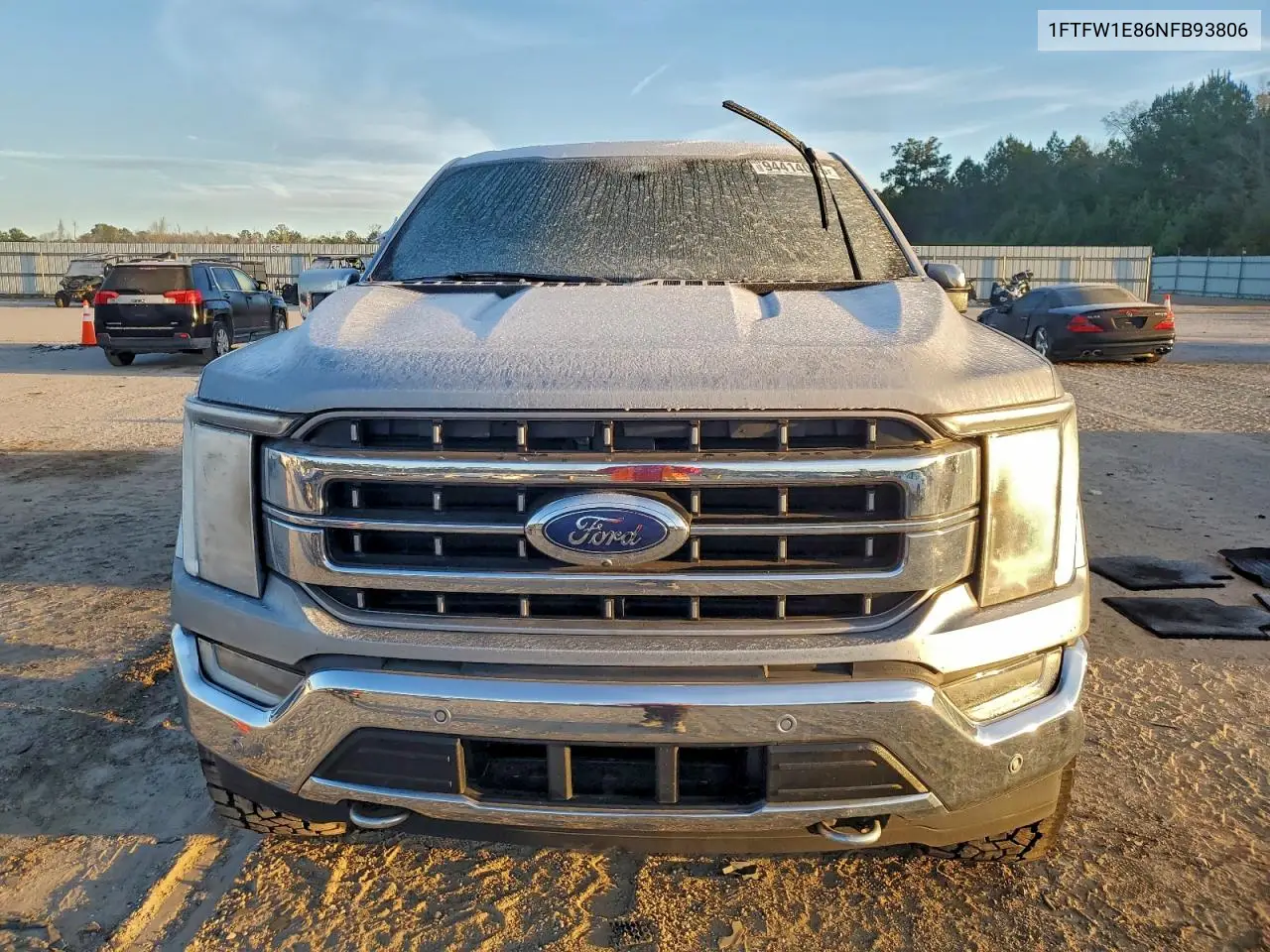 1FTFW1E86NFB93806 2022 Ford F150 Supercrew