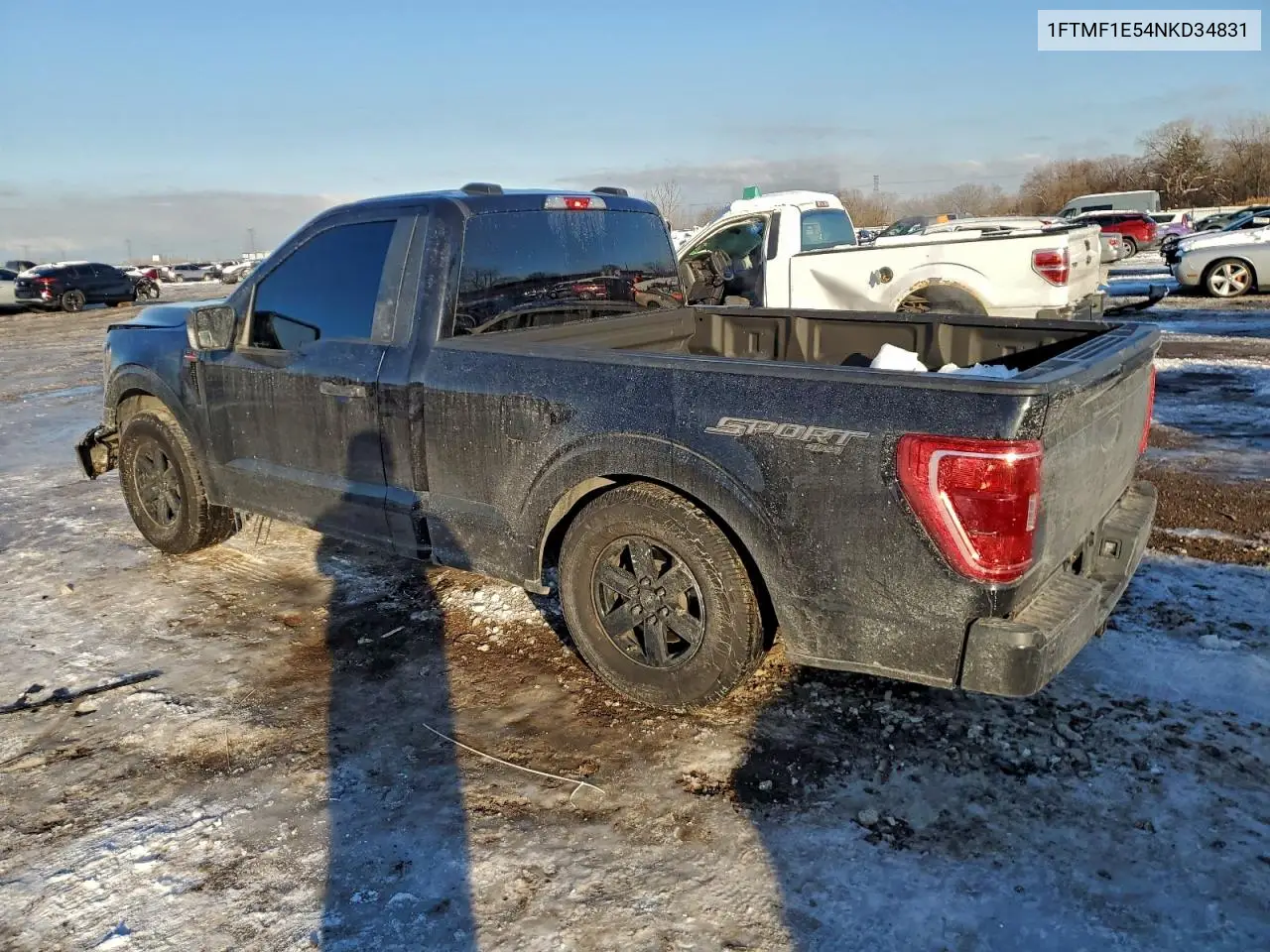 1FTMF1E54NKD34831 2022 Ford F150