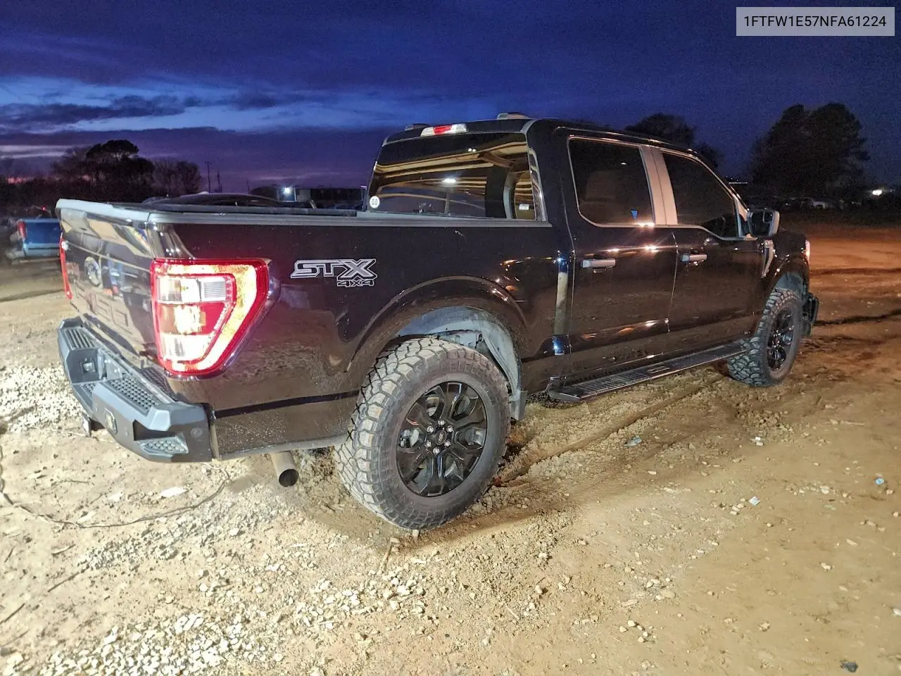 1FTFW1E57NFA61224 2022 Ford F150 Supercrew