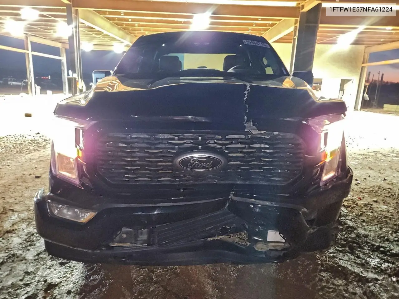 1FTFW1E57NFA61224 2022 Ford F150 Supercrew